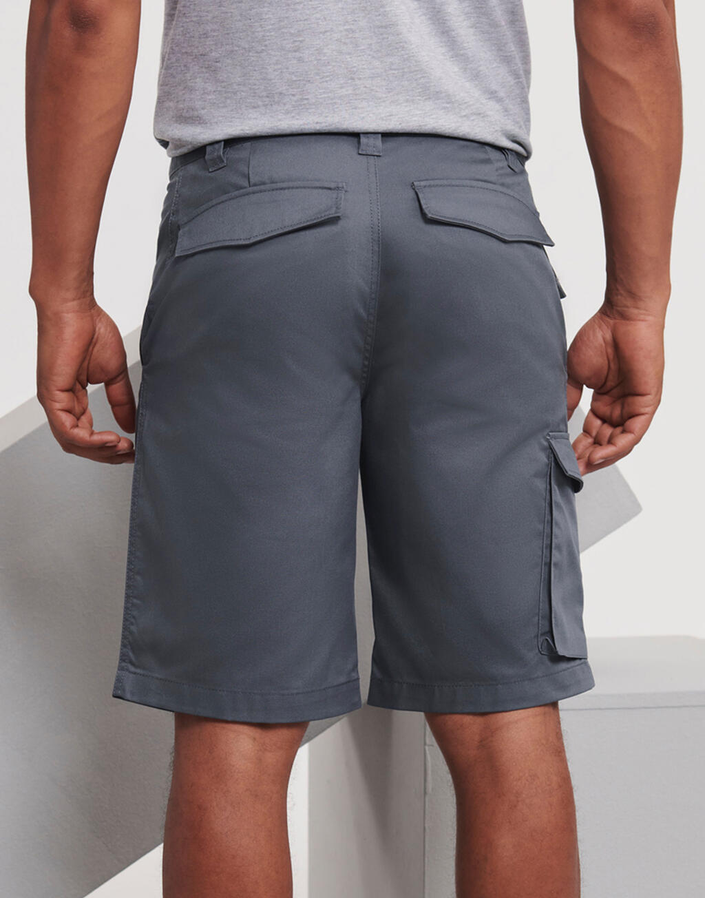 Twill Workwear Shorts - Vue 4