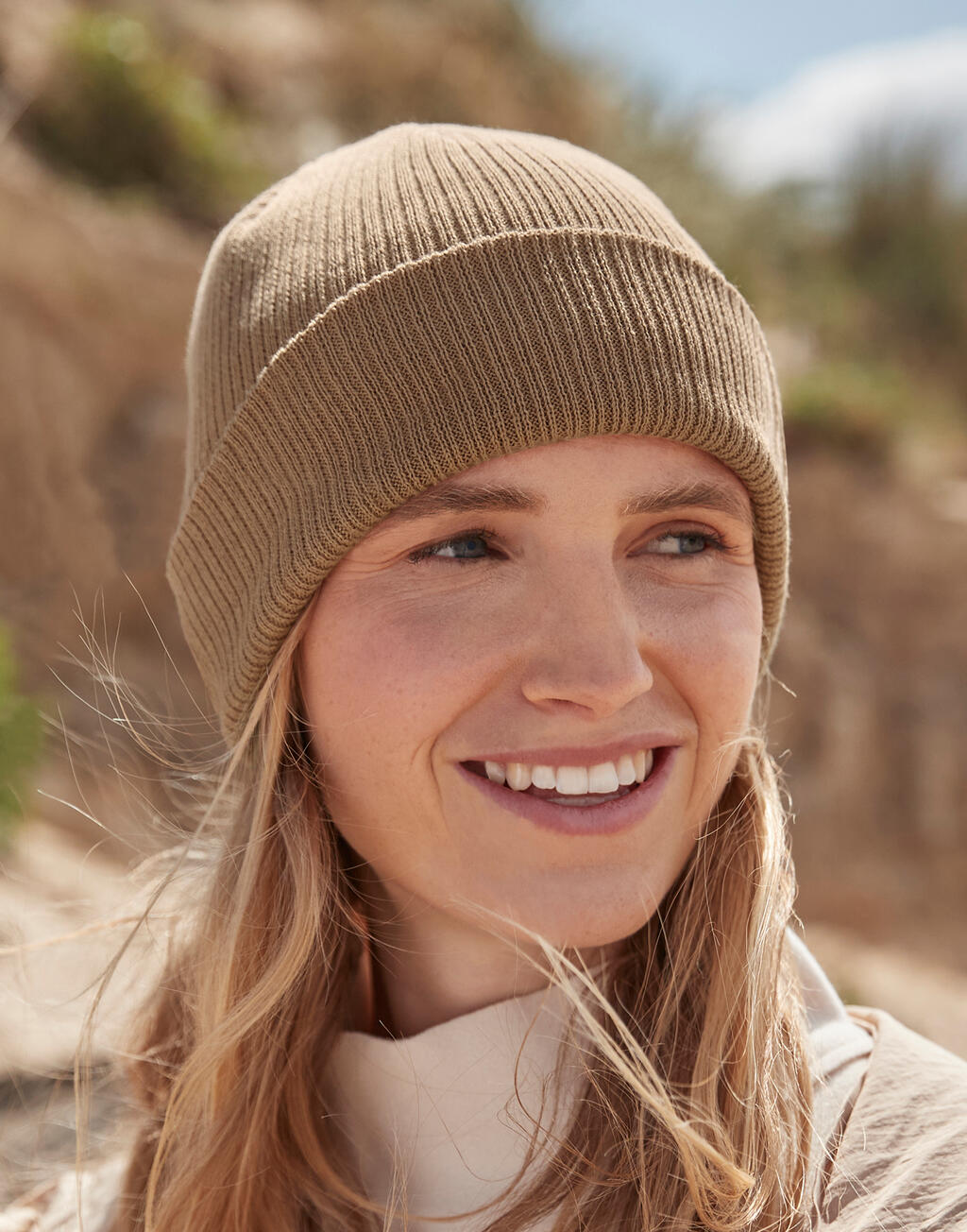 Polylana® Ribbed Beanie - Vue 2