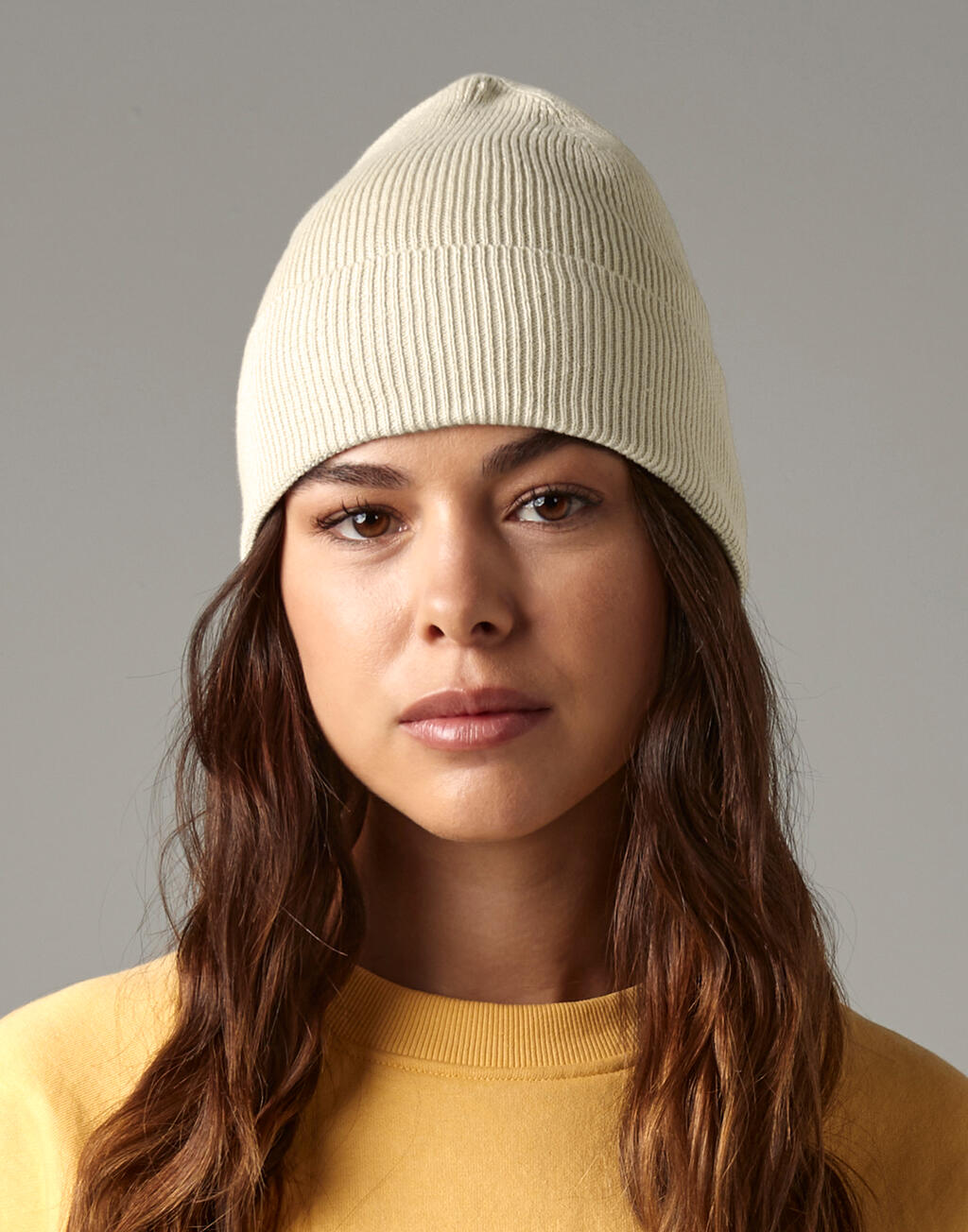 Organic Cotton Fine Knit Beanie - Vue 4