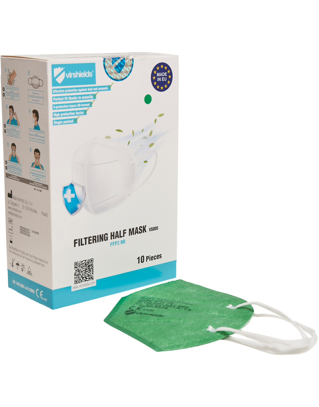 Filtering half mask FFP2 5-ply - Vue 2