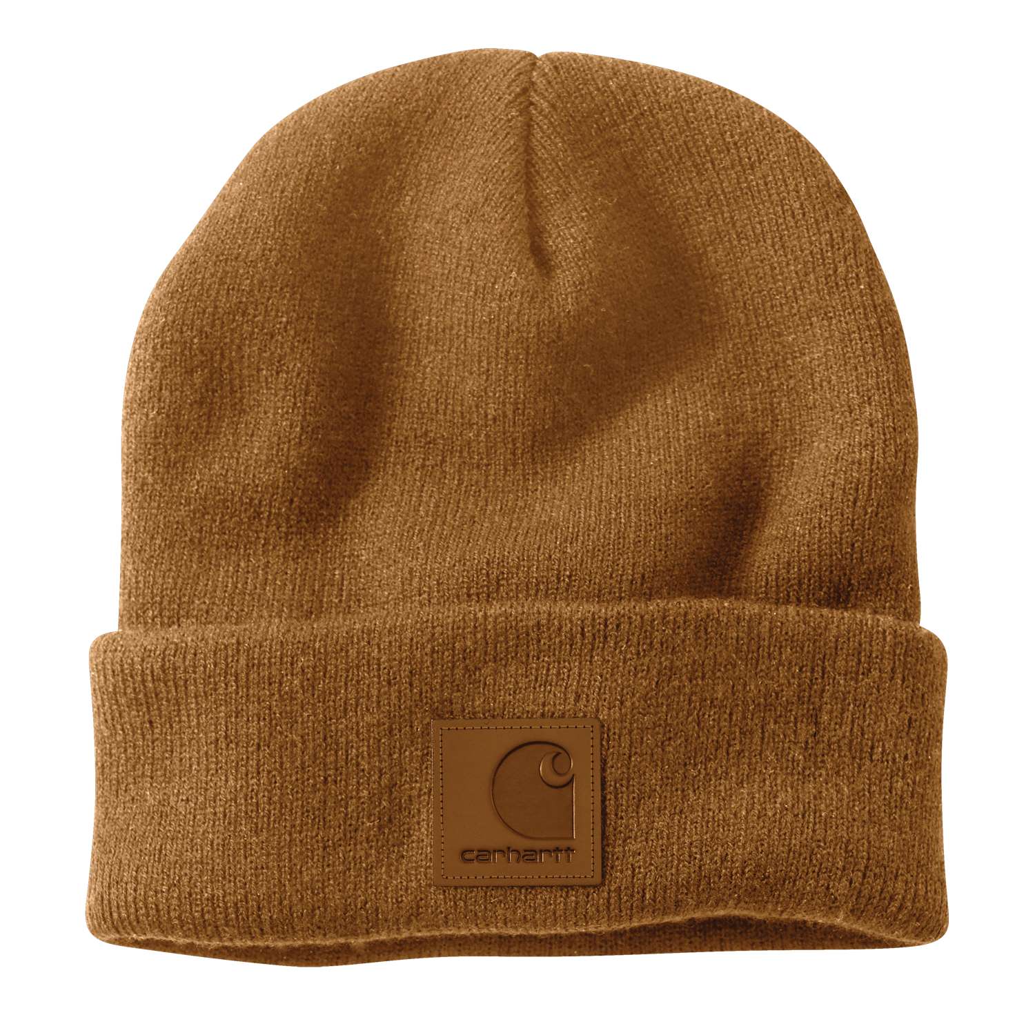 Leatherette Watch Cap Beanie - Vue 3