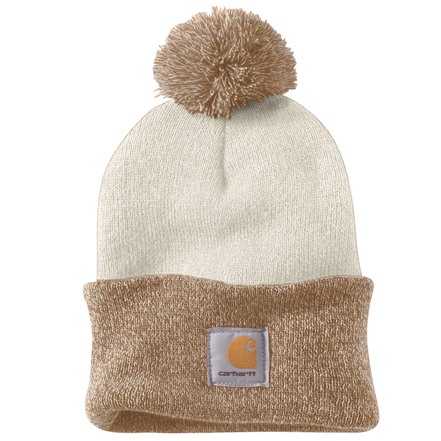 Knit Pom-Pom Cuffed Beanie - Vue 3