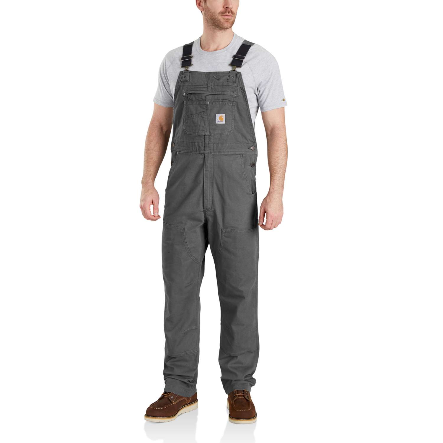 Rugged Flex™ Relaxed Fit Canvas Bib Dungarees
