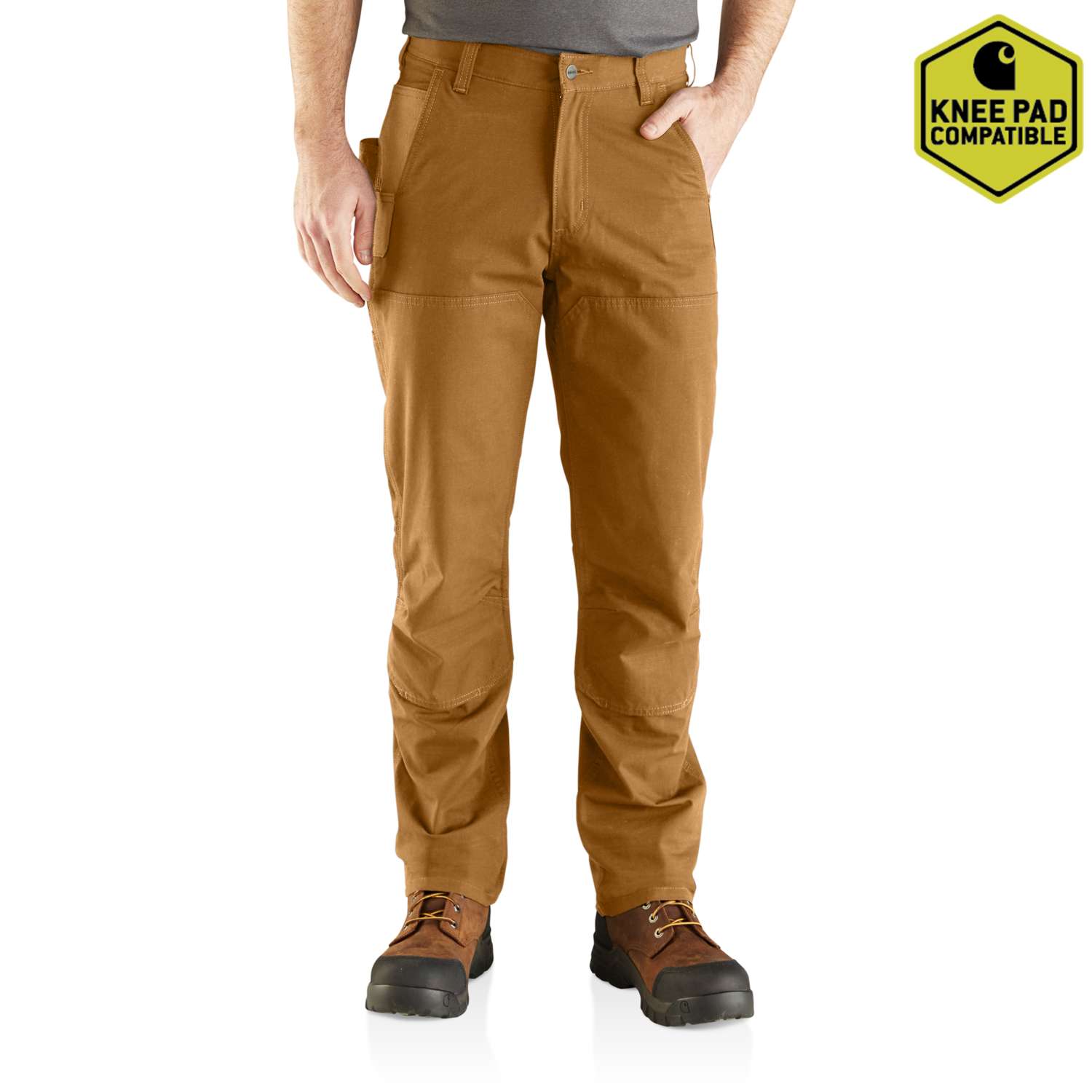 Steel Rugged Flex™ Relaxed Fit Double-Front Utility Work Trousers - Vue 2