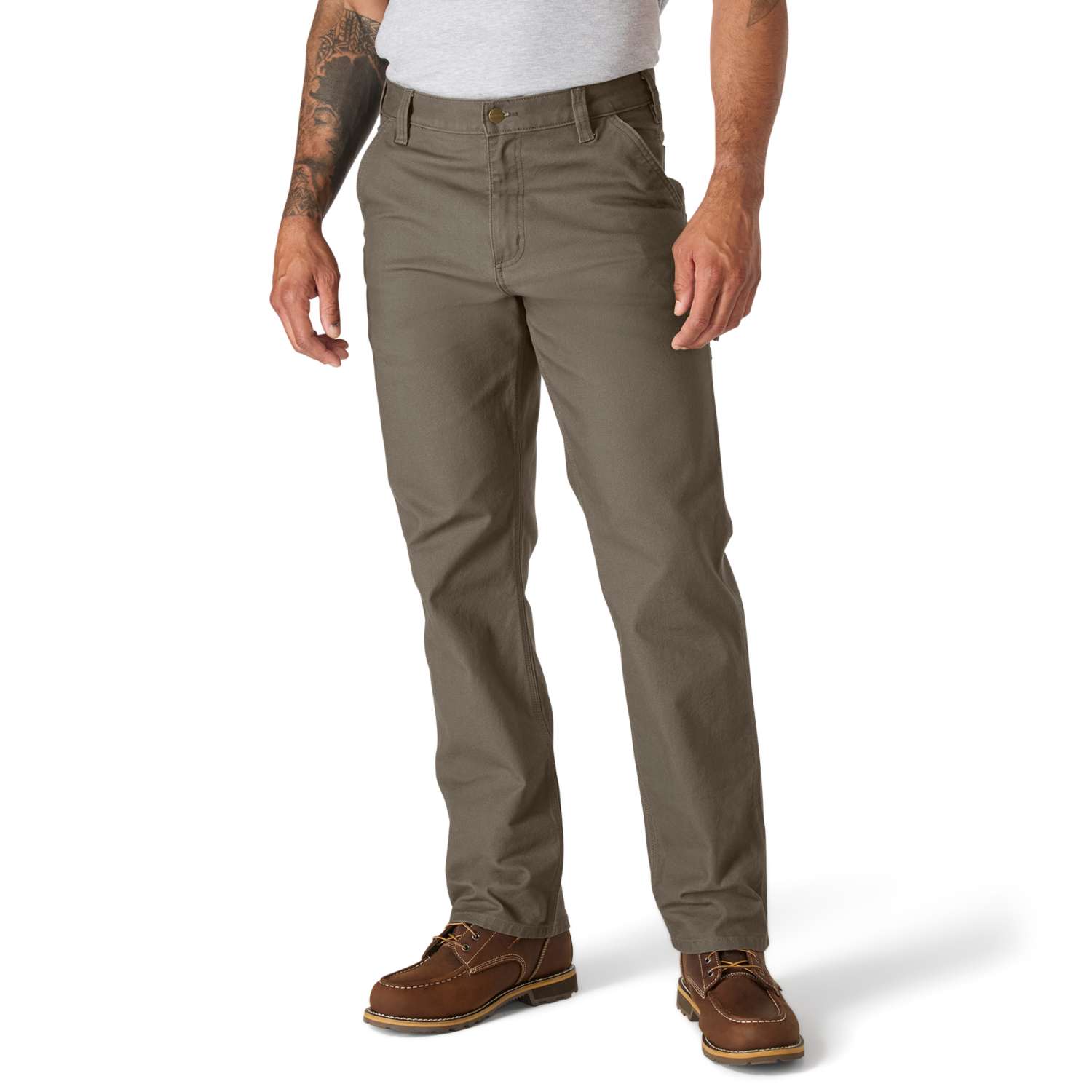 Relaxed Straight Rugged Flex™ Duck Dungaree - Vue 2