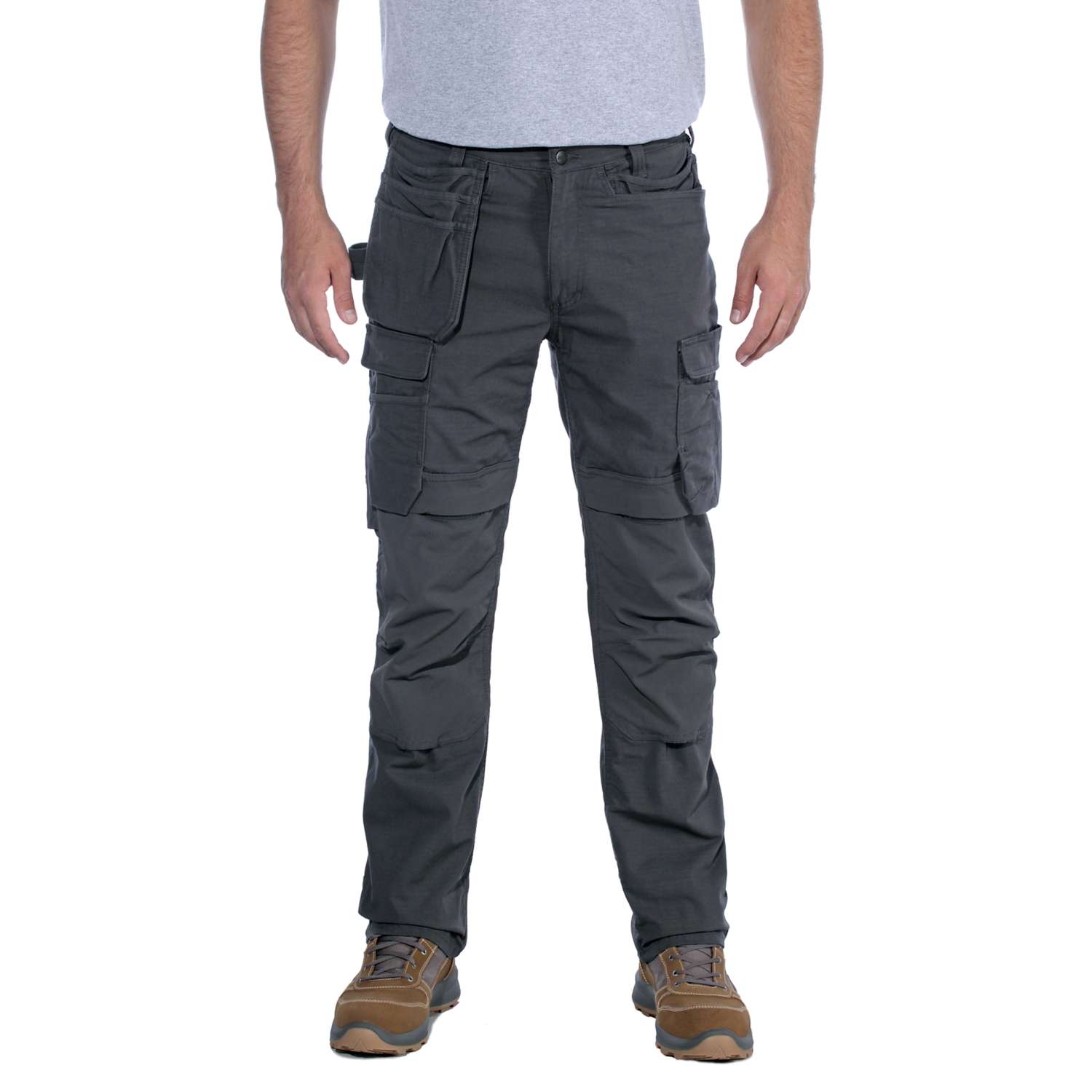 Steel Rugged Flex™ Relaxed Fit Double-Front Cargo Work Trousers - Vue 2