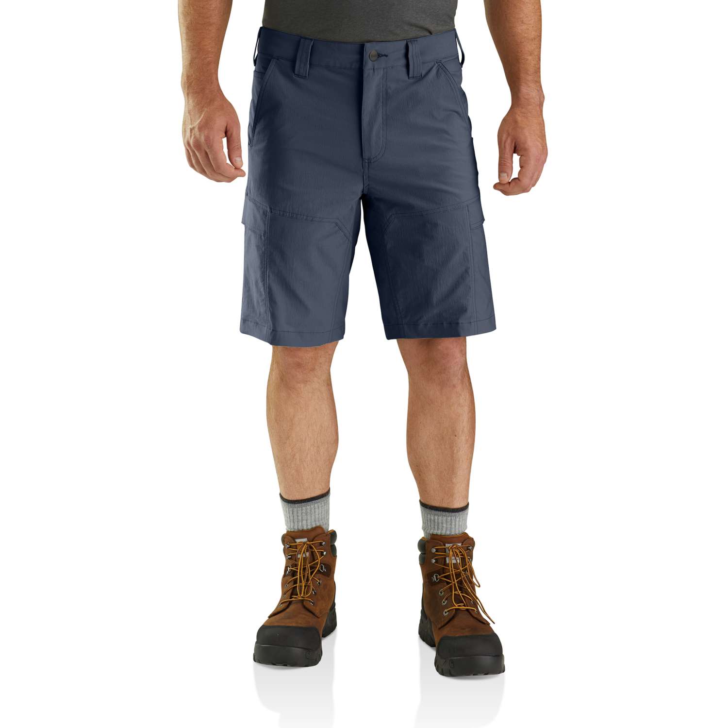 Force™ Relaxed Fit Lightweight Ripstop Cargo Work Shorts - Vue 2