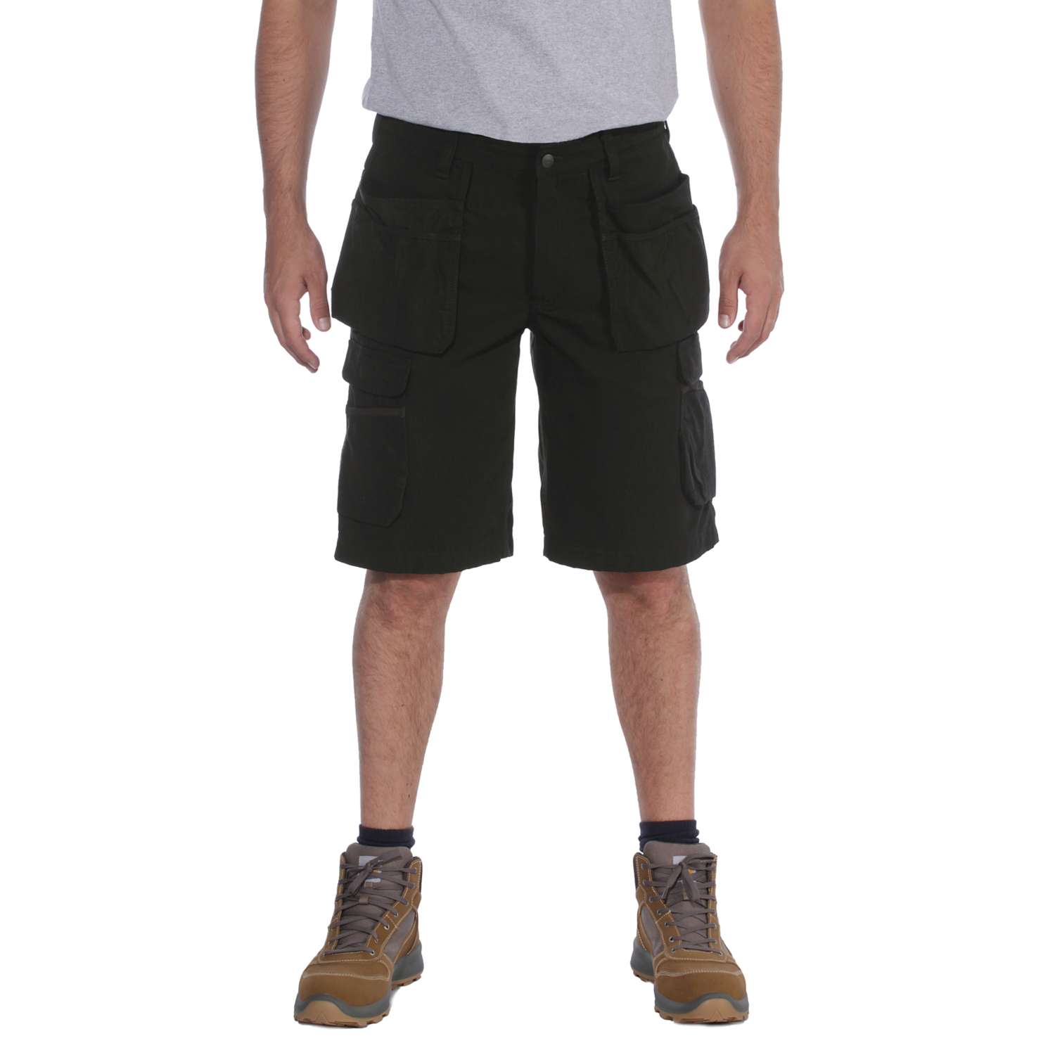 Relaxed 12" Steel Rugged Flex™ Ripstop Cargo Short - Vue 2