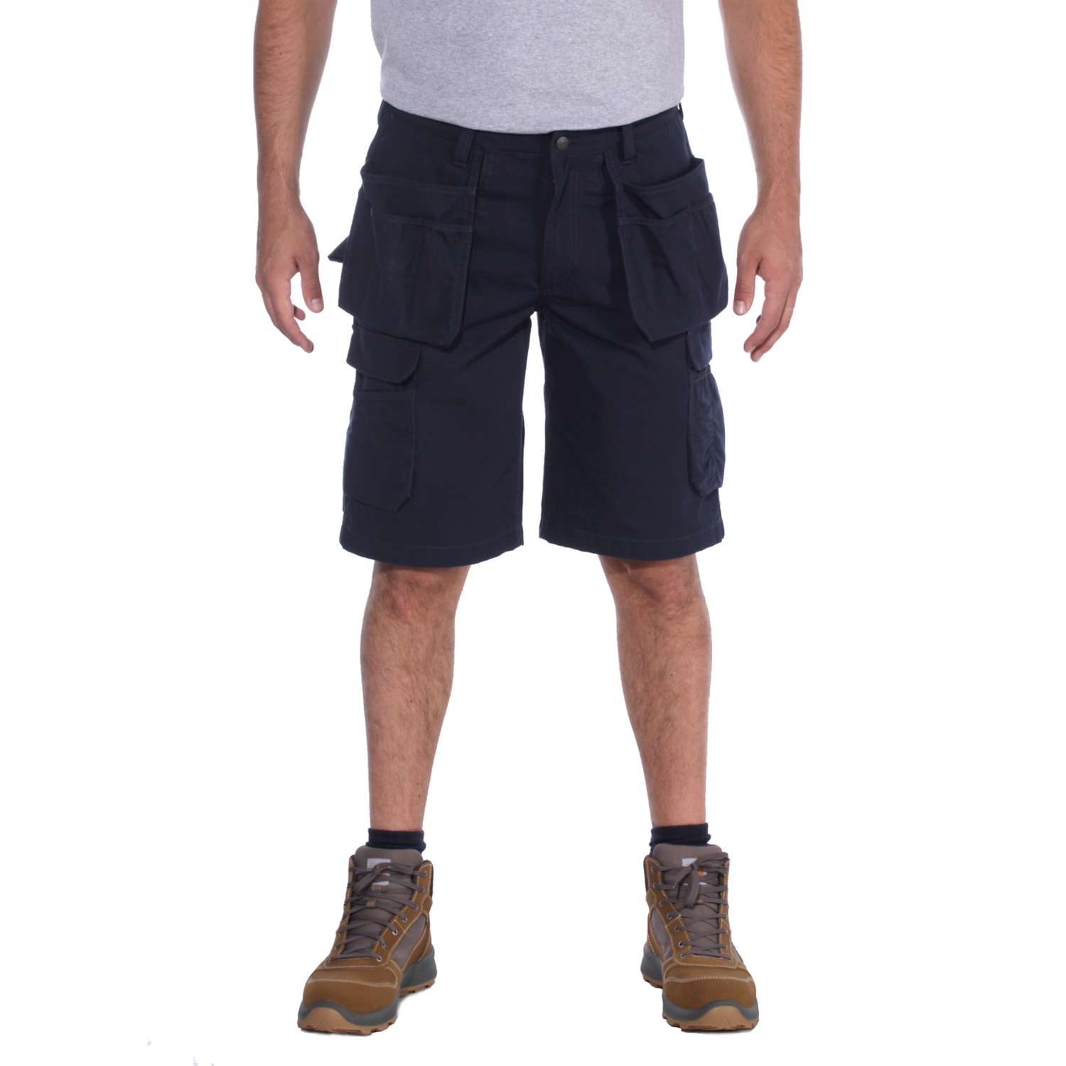 Relaxed 12" Steel Rugged Flex™ Ripstop Cargo Short - Vue 4