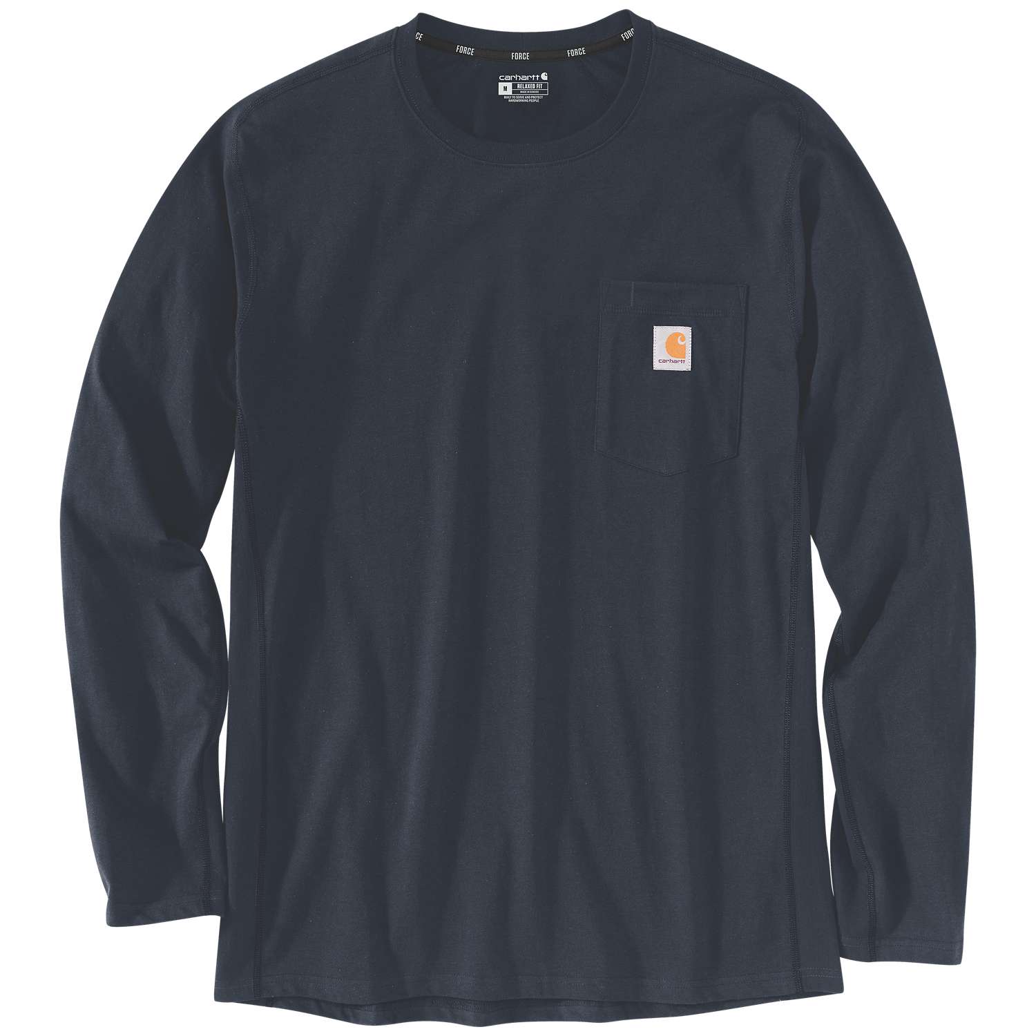 Carhartt Force™ Relaxed Fit Midweight Long-Sleeve Pocket T-Shirt - Vue 3
