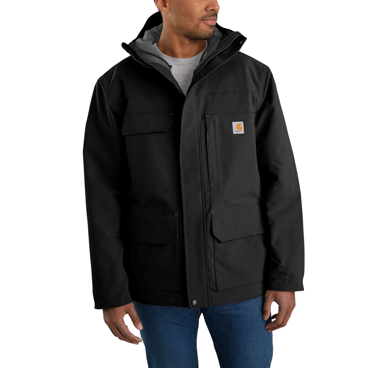 Super Dux™ Relaxed Fit Insulated Traditional Coat - Vue 2