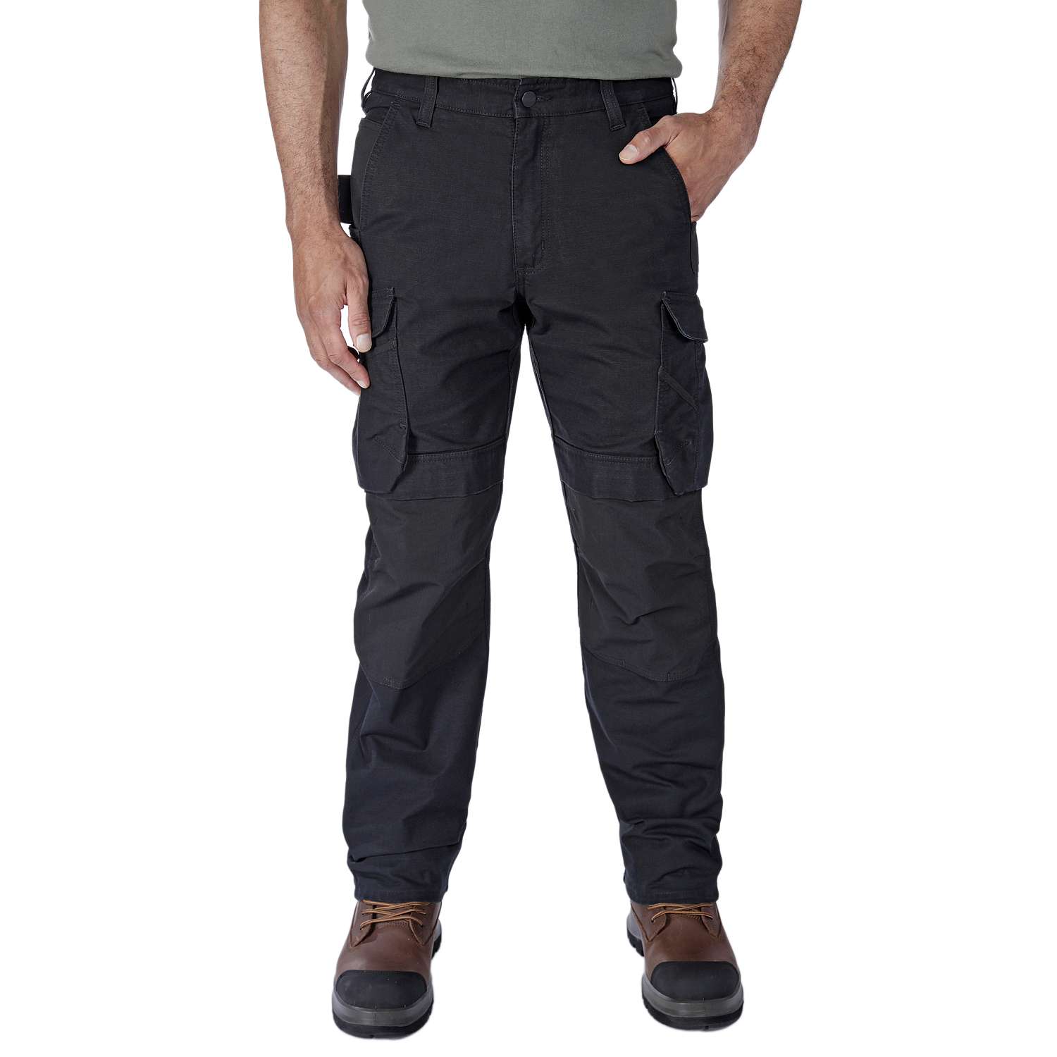 Relaxed Straight Steel Rugged Flex™ Ripstop Double-Front Cargo Pant - Vue 2