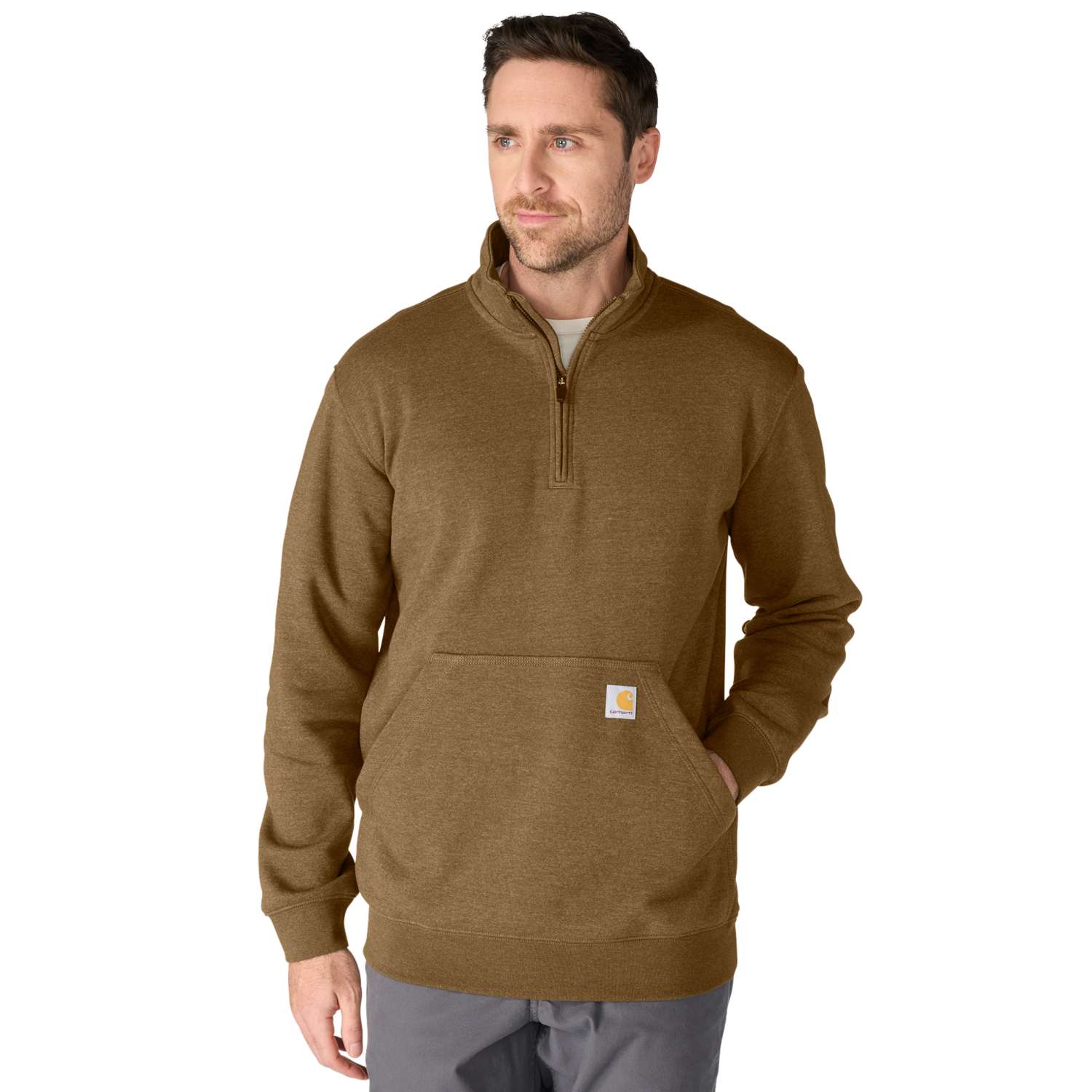 Marquette 1/4-Zip Mock-Neck Sweatshirt - Vue 4