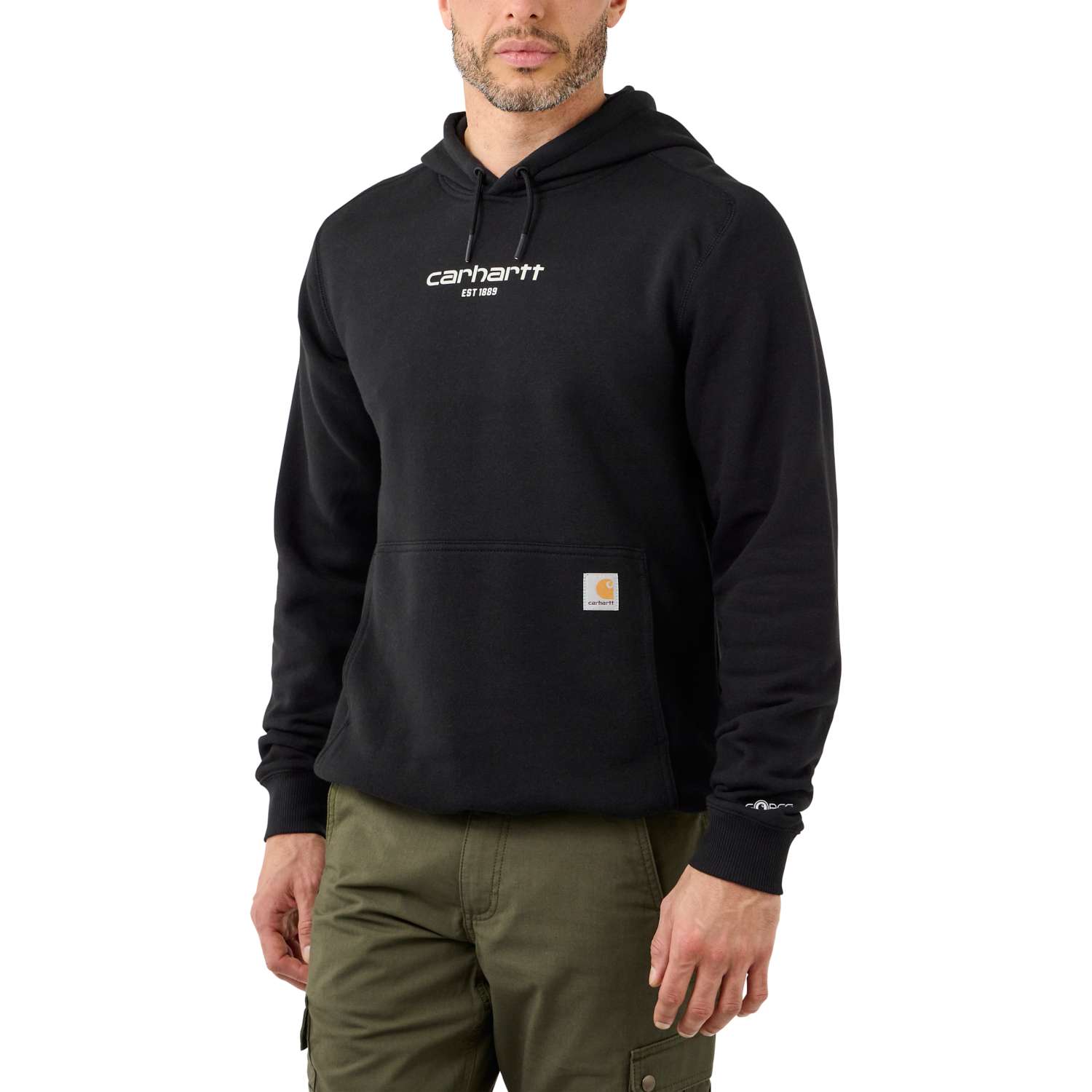 Carhartt Force™ Relaxed Fit Lightweight Logo Graphic Sweatshirt - Vue 2