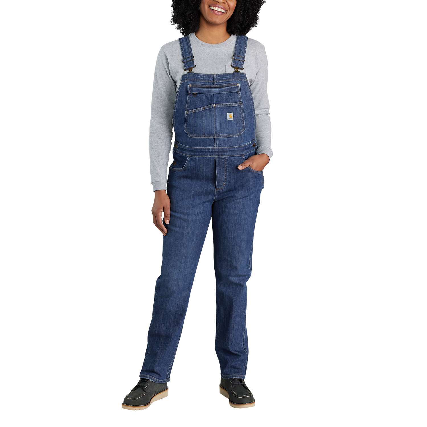 Rugged Flex™ Relaxed Fit Denim Bib Dungarees