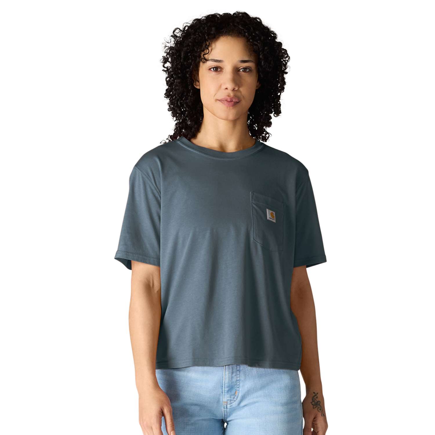 Tencel ™ Fiber Series Loose T-Shirt - Vue 3