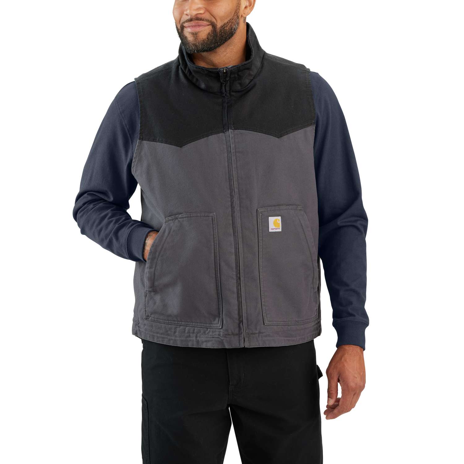 Montana Rugged Flex™ Relaxed Fit Duck Vest - Vue 2