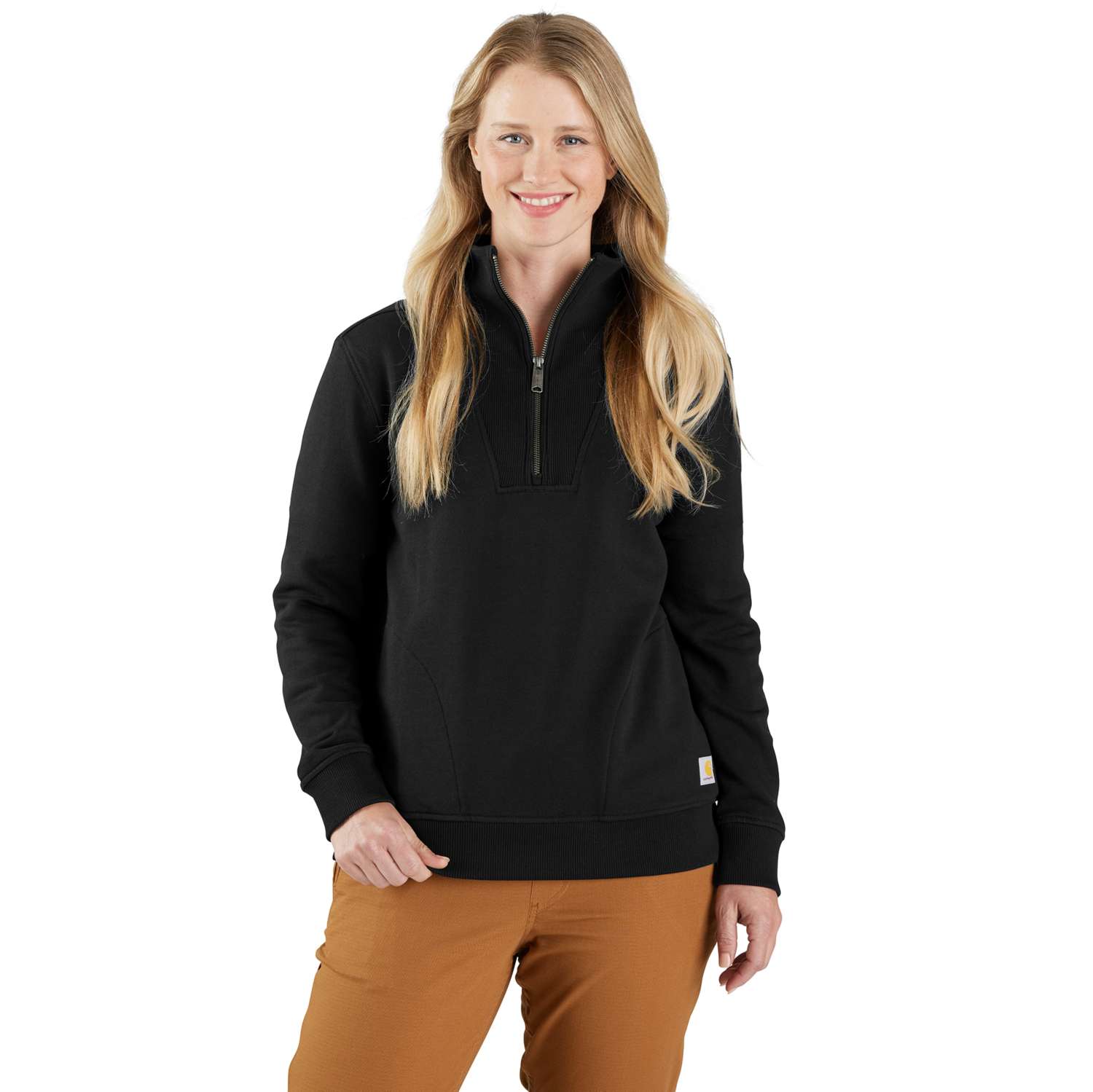 Tencel™ Fiber Series Half-Zip Sweatshirt - Vue 2