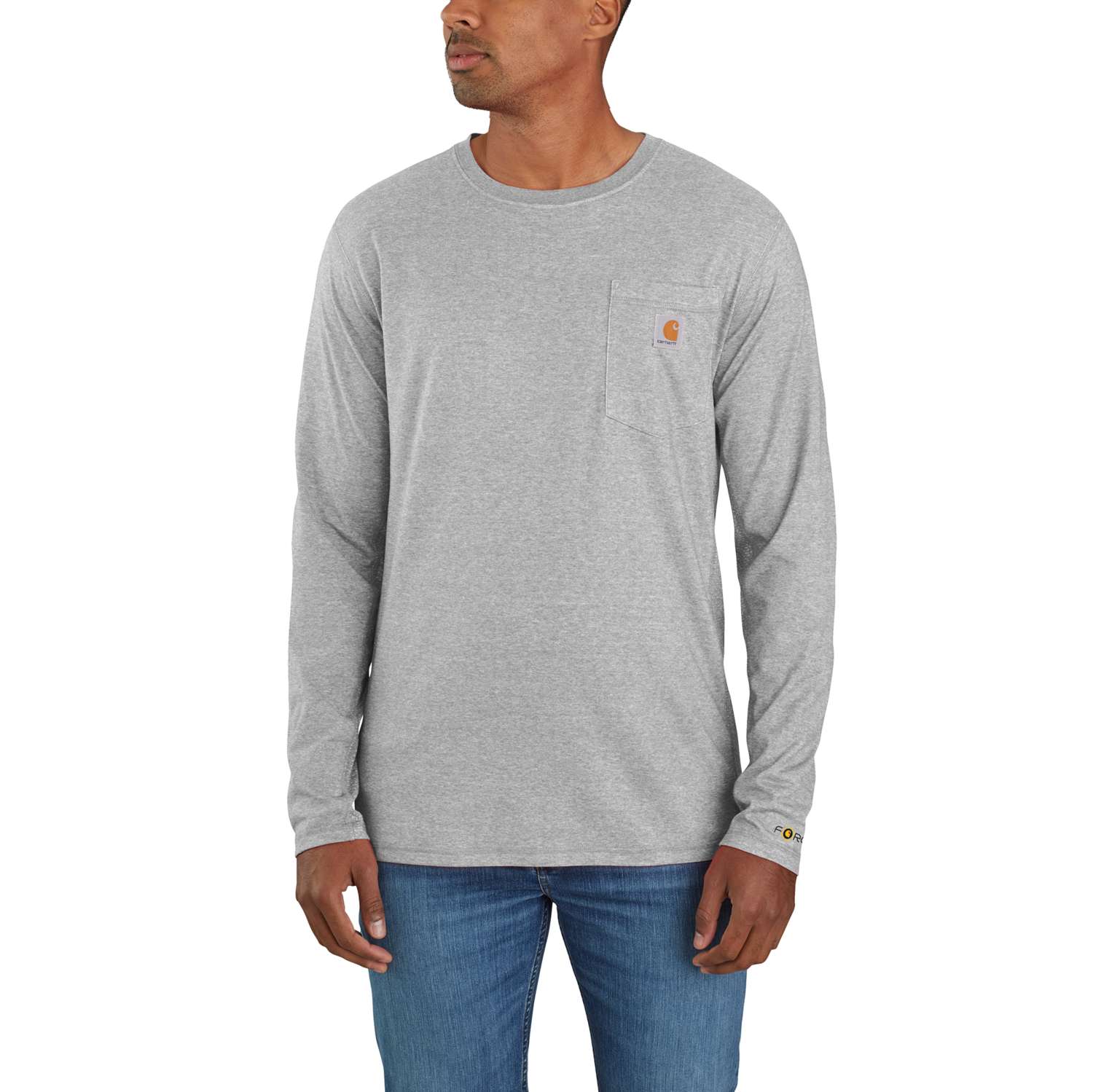 Carahrtt Force™ Relaxed LS T-Shirt - Vue 3