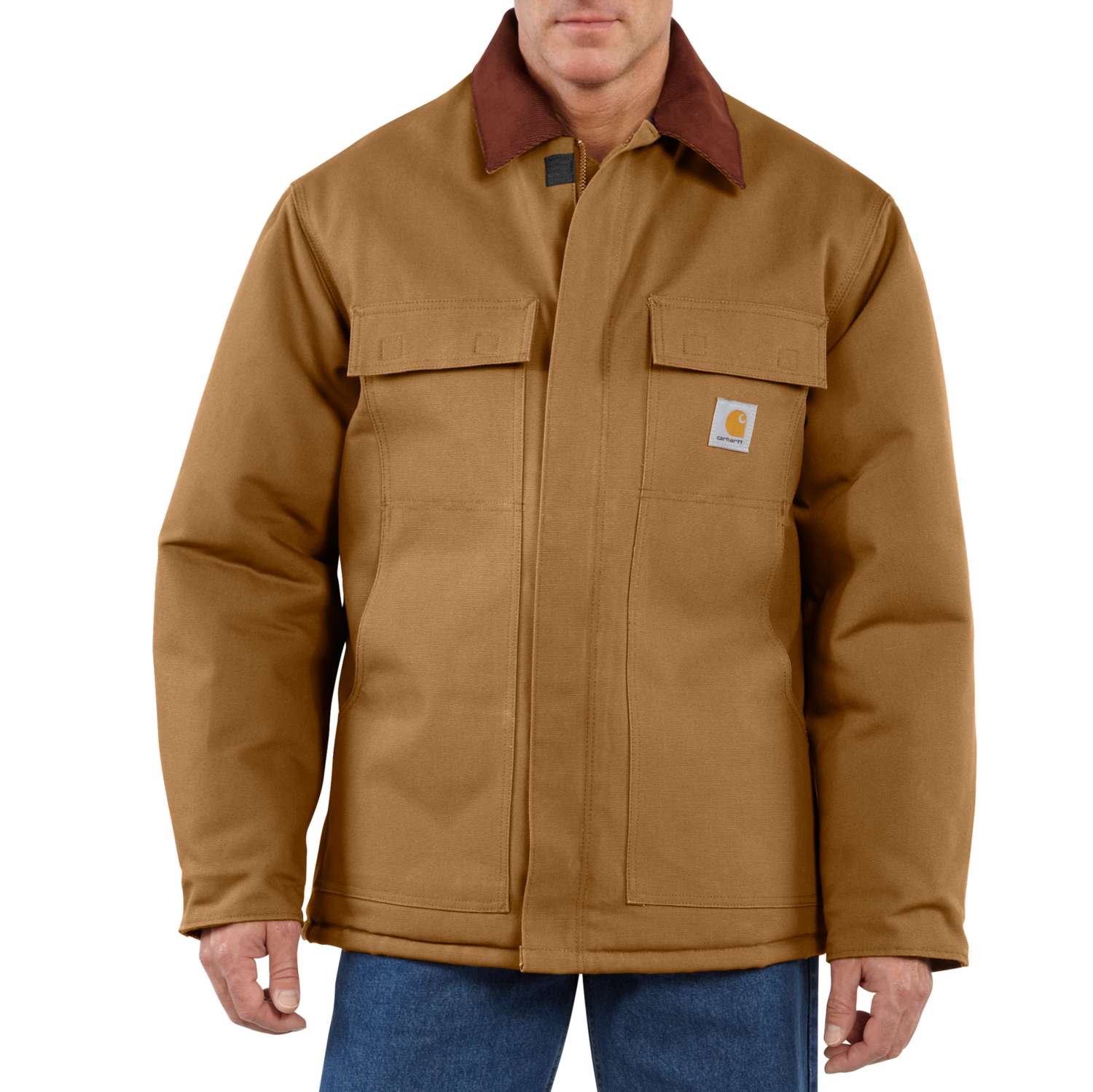 Firm Duck Traditional Coat - Vue 2