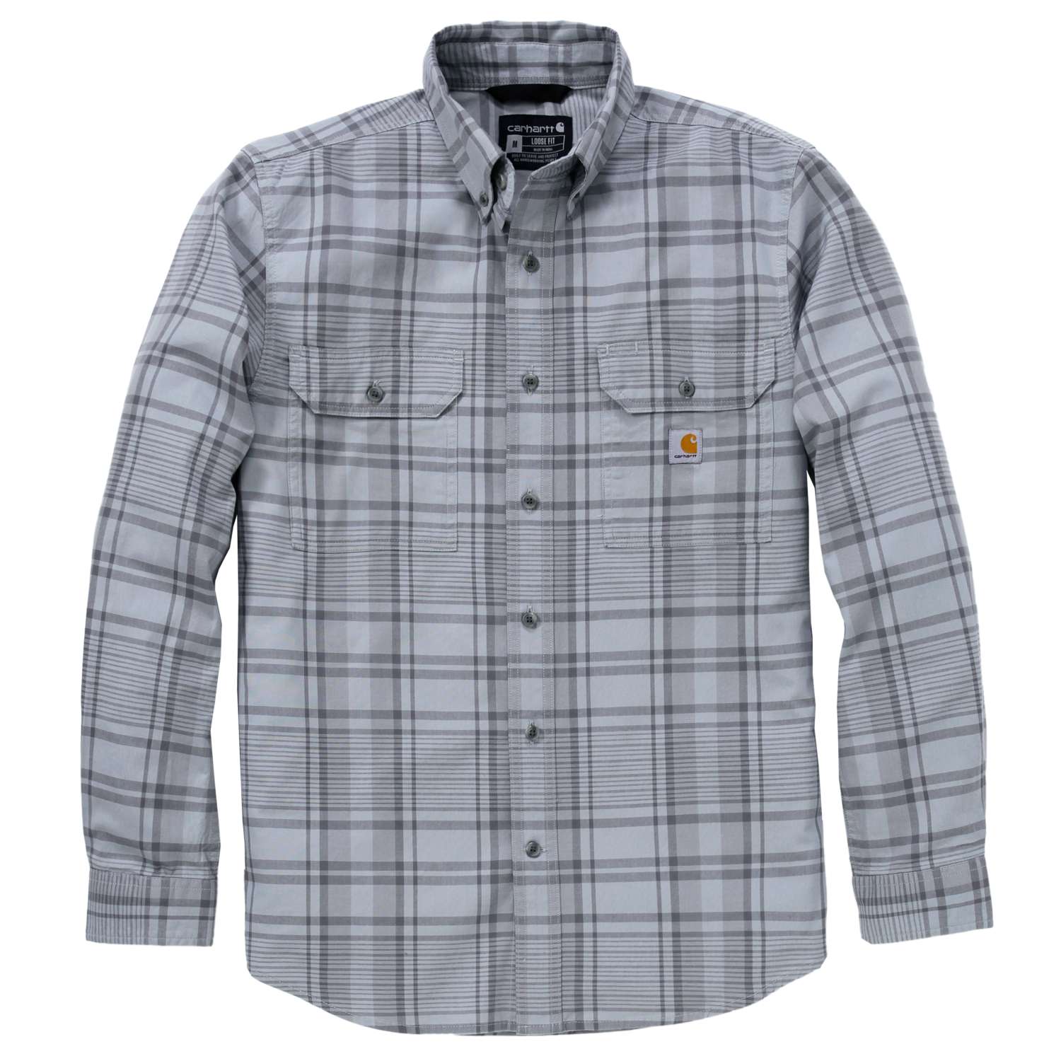 Fort Loose LS Plaid Shirt