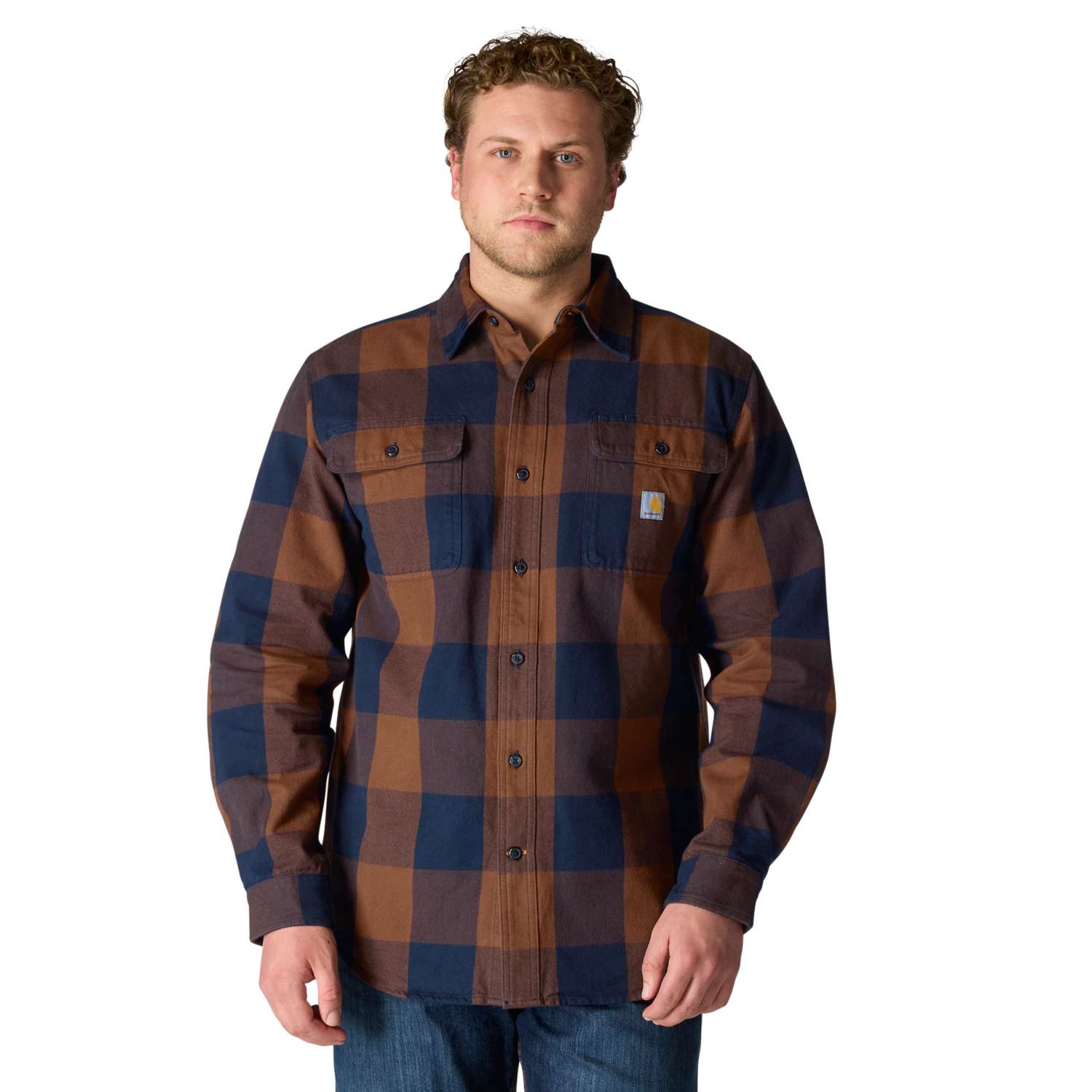 Hubbard Loose LS Plaid Shirt - Vue 5