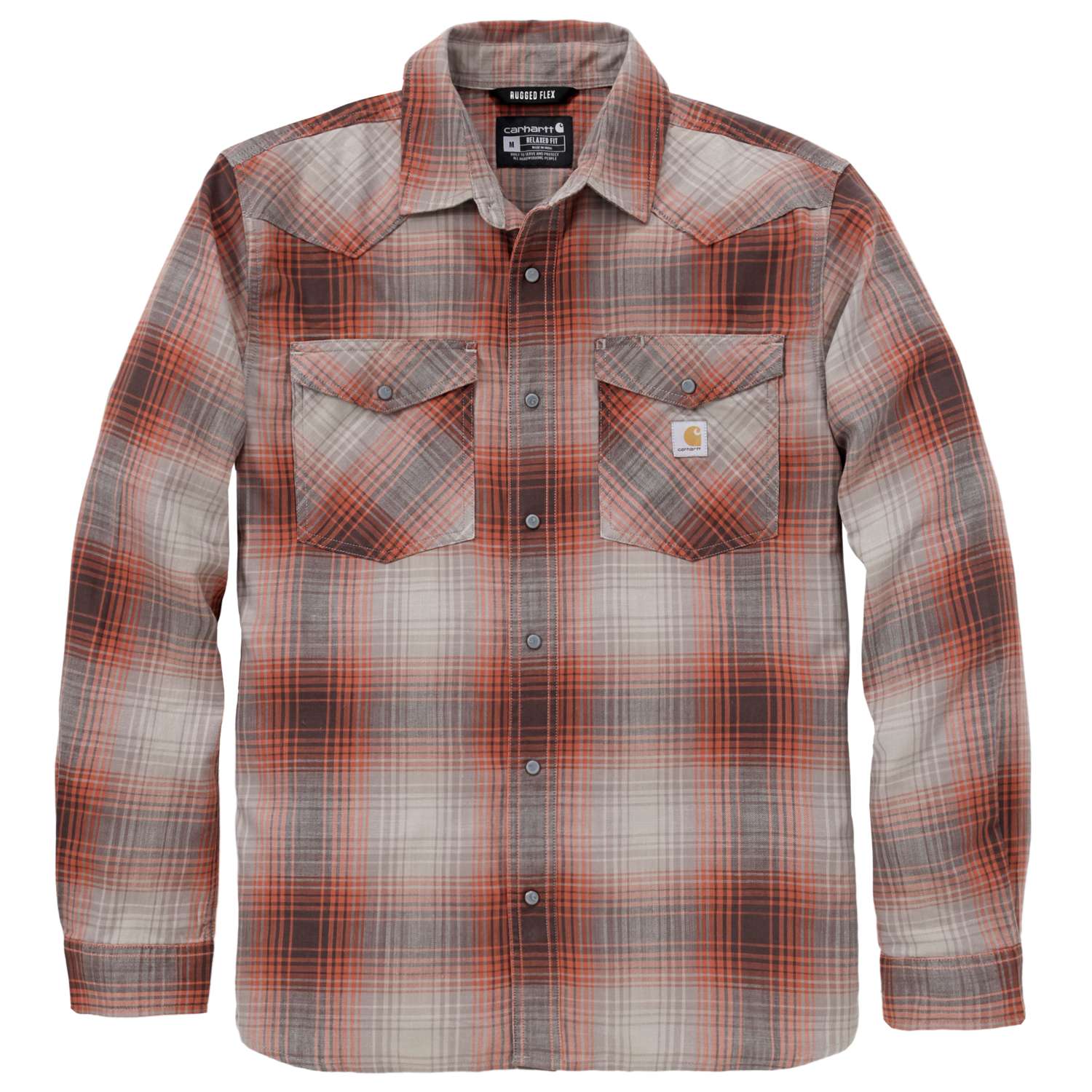 Montana Bozeman Relaxed LS Plaid Shirt - Vue 4
