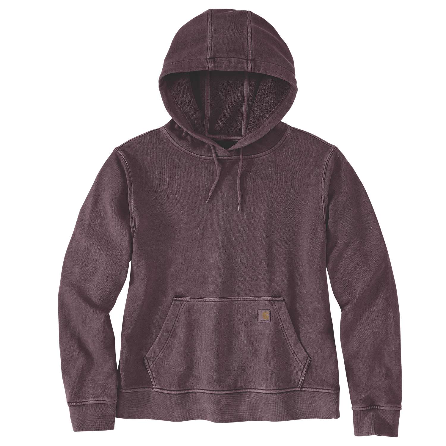 Relaxed Fit Midweight Garment Dye French Terry Hooded Sweatshirt - Vue 2
