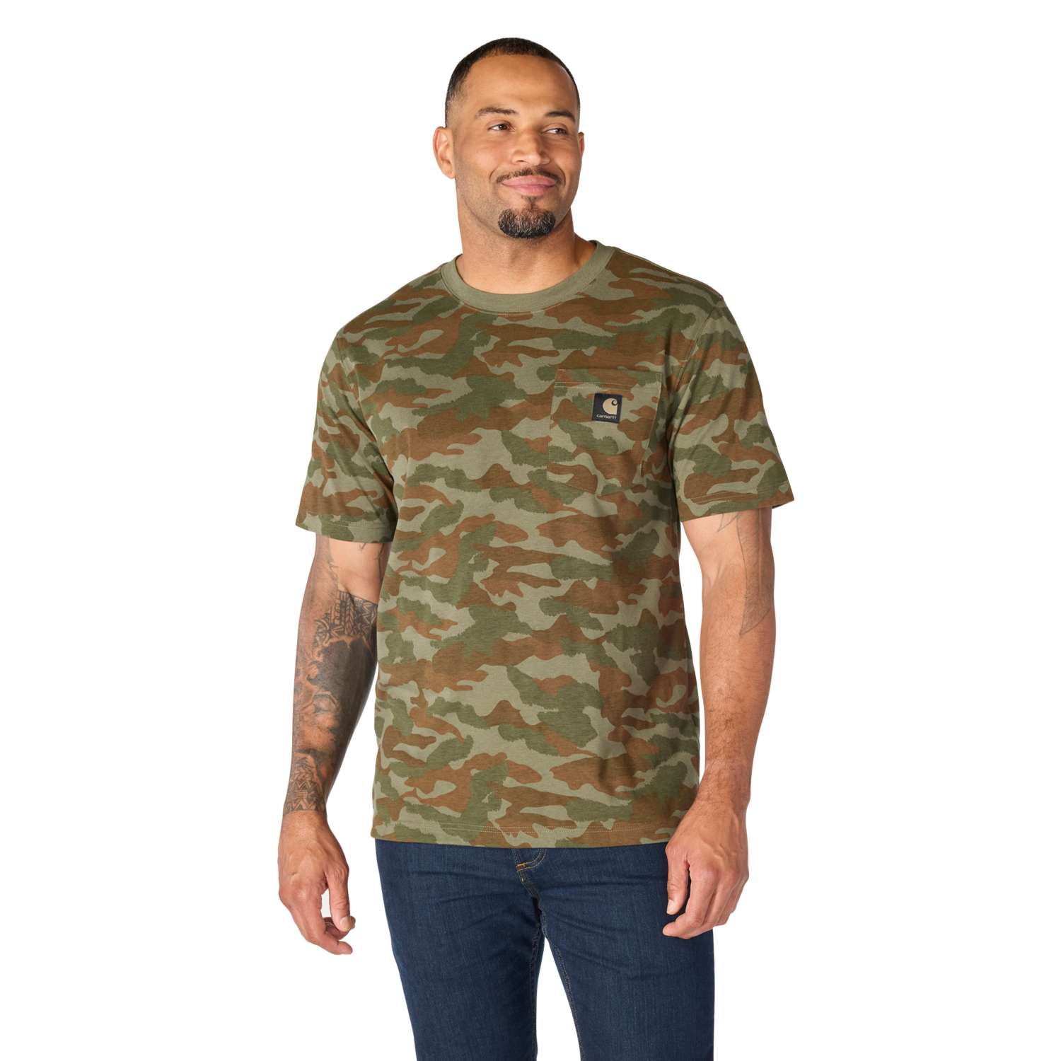 Irvine Relaxed Camo T-Shirt - Vue 2