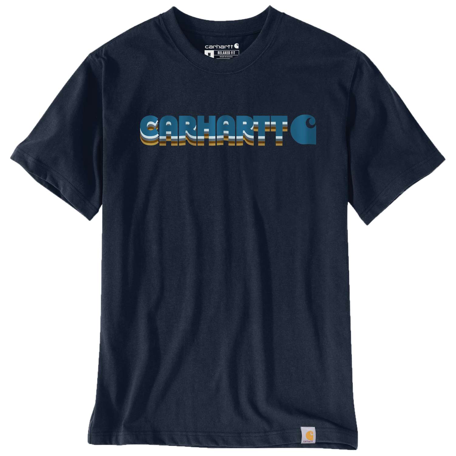 Irvine Relaxed Layered Logo T-Shirt - Vue 2