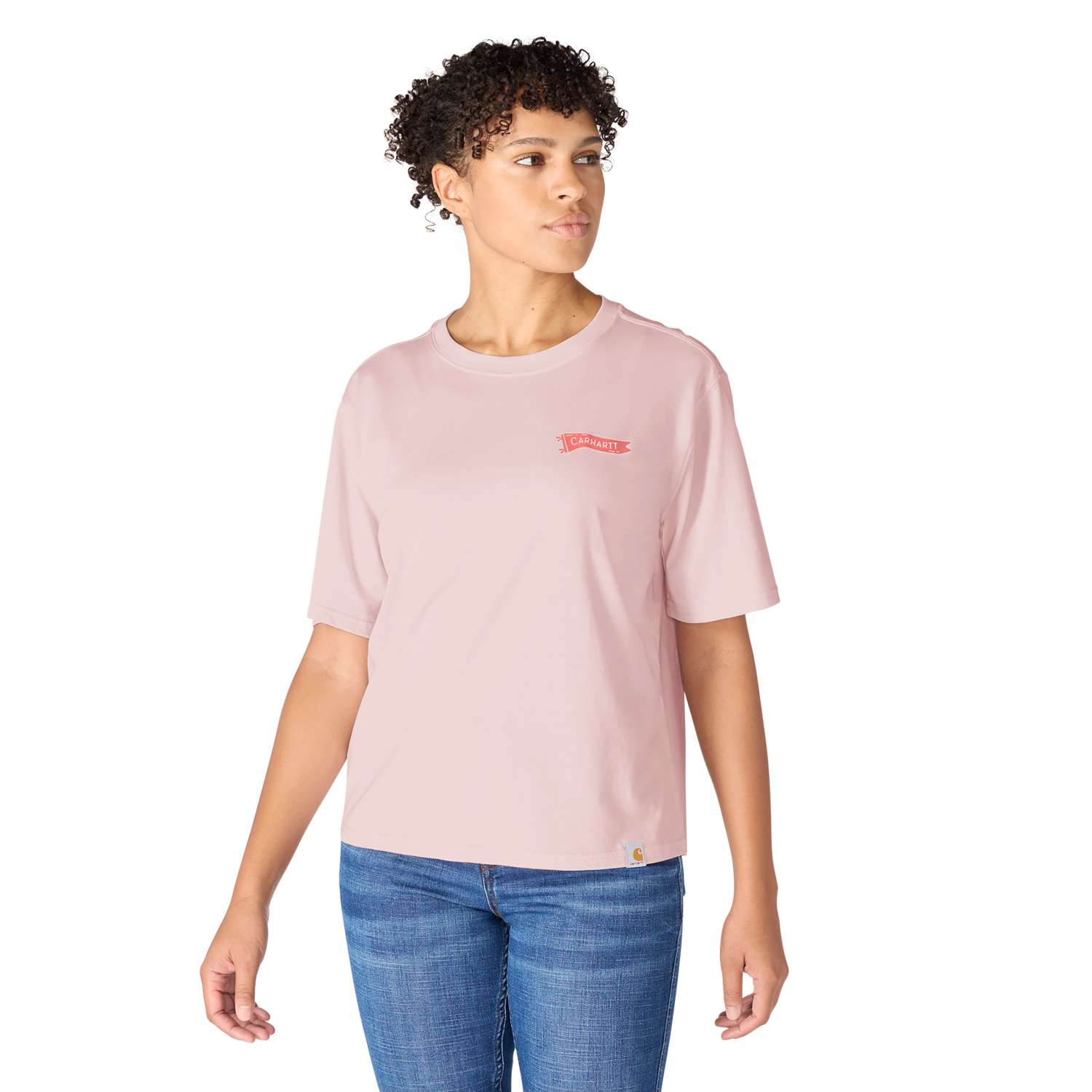 TENCEL™ Fiber Series Loose Pennant Flag T-Shirt - Vue 2