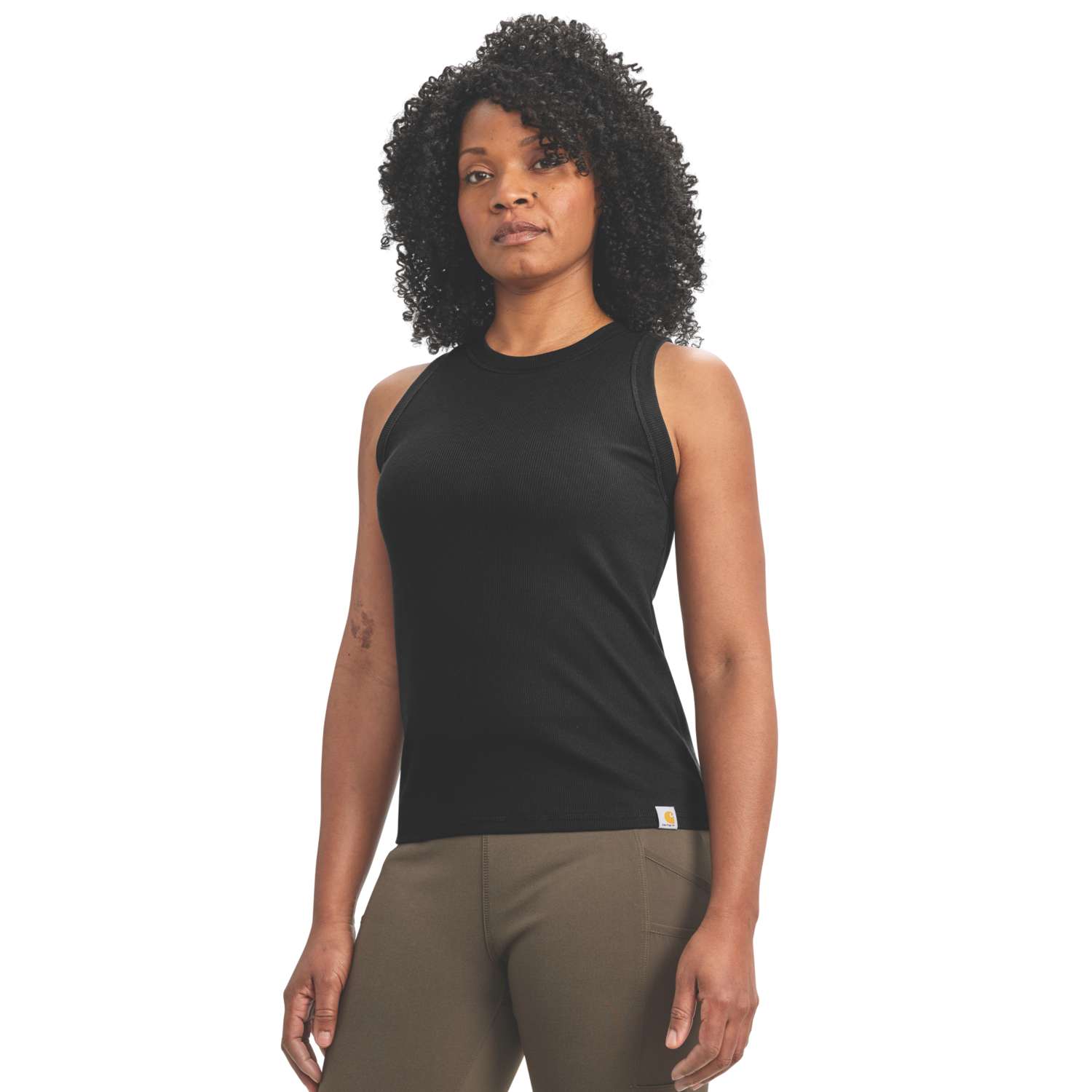 Tencel™ Fiber Series Relaxed Ribbed Tank - Vue 2