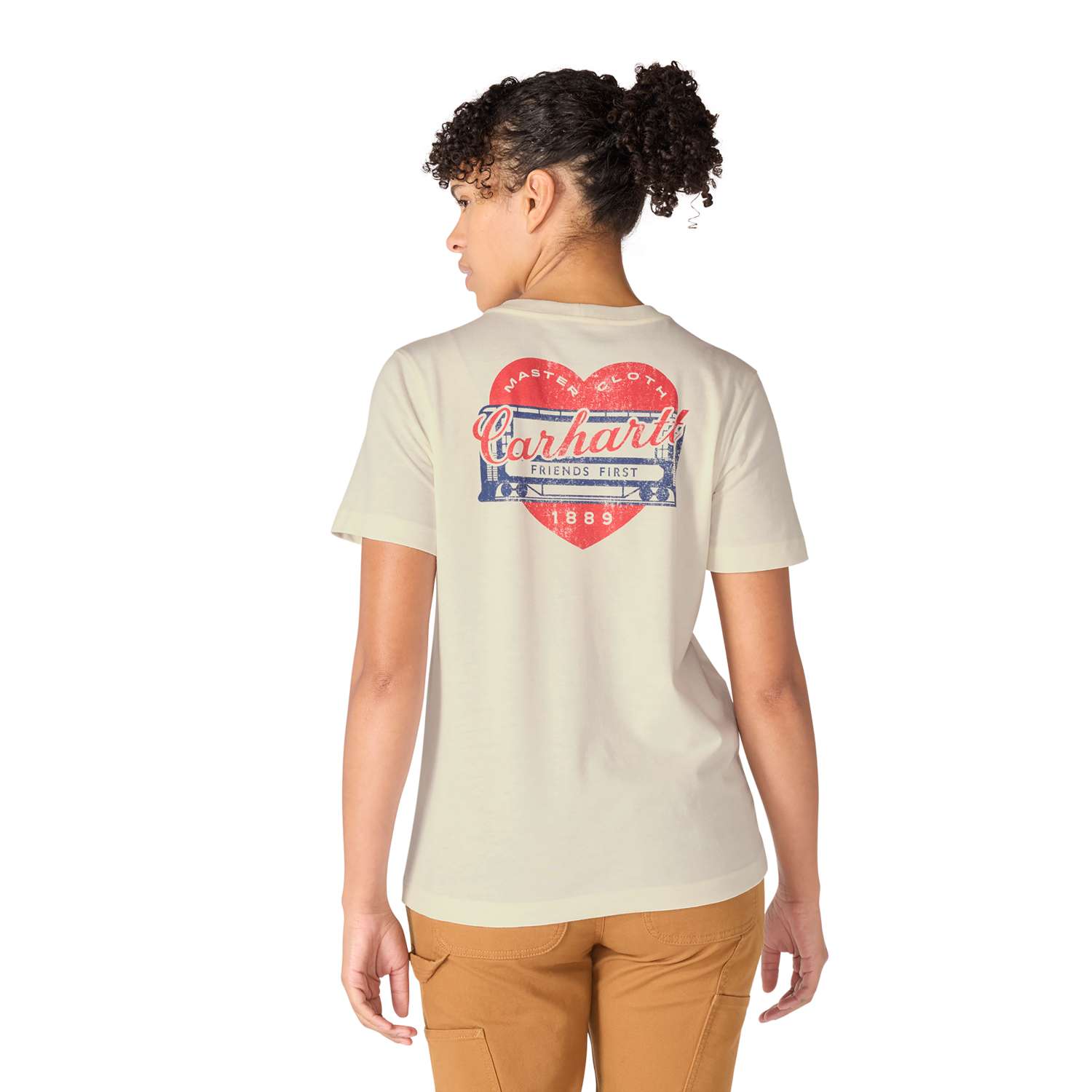 Irvine Relaxed Heritage Heart T-Shirt - Vue 3