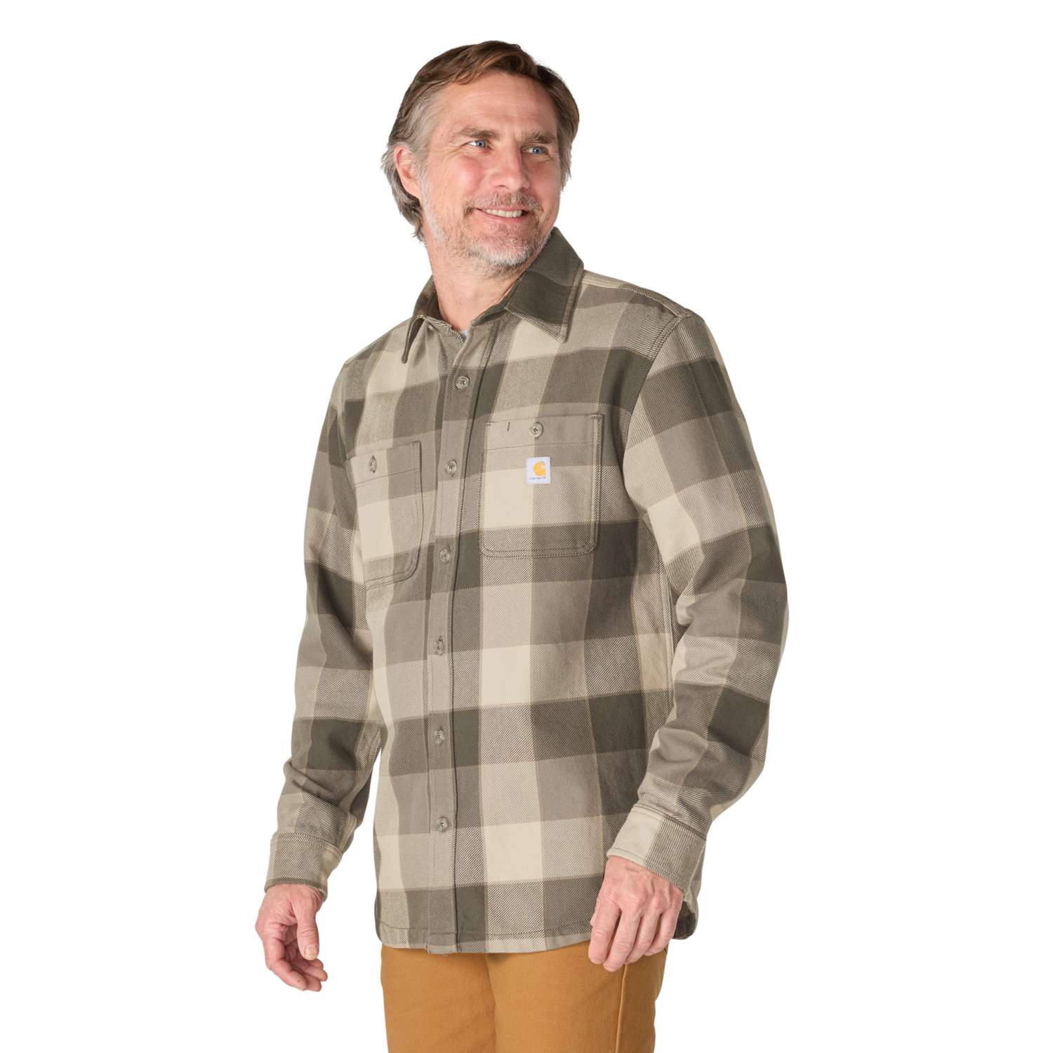 Everett Loose LS Plaid Shirt - Vue 2
