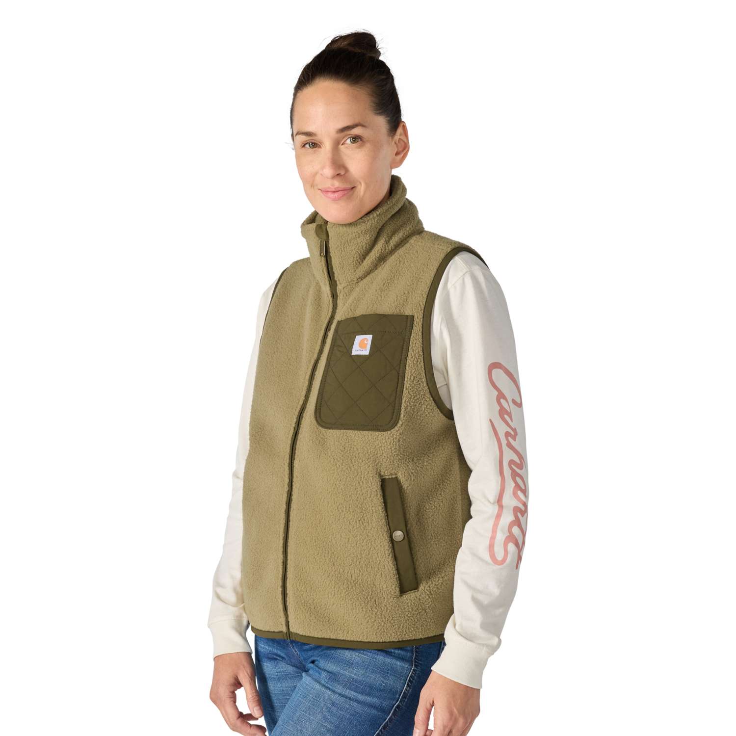 Sherpa Fleece Vest - Vue 2