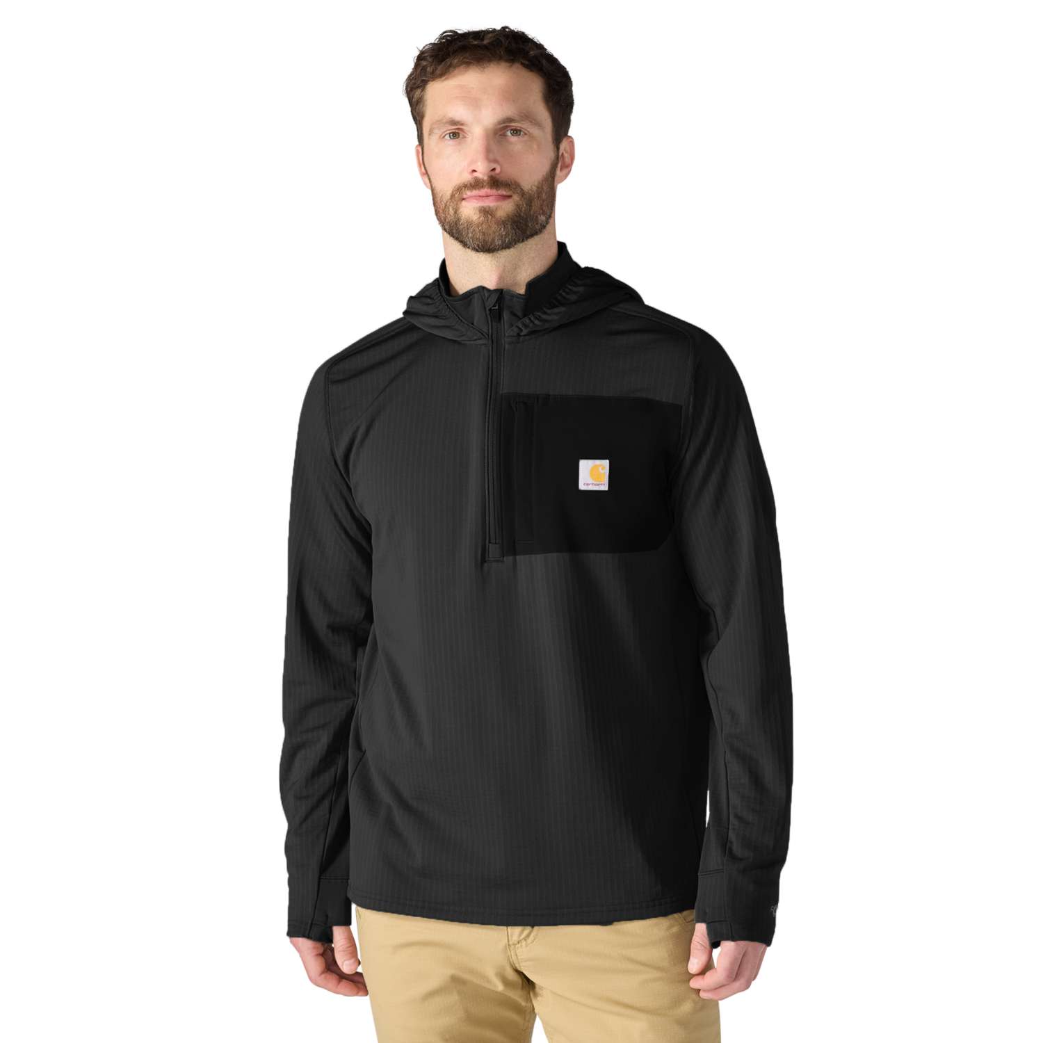 Carhartt Force™ Ironwood Relaxed 1/2-Zip Hoodie - Vue 2