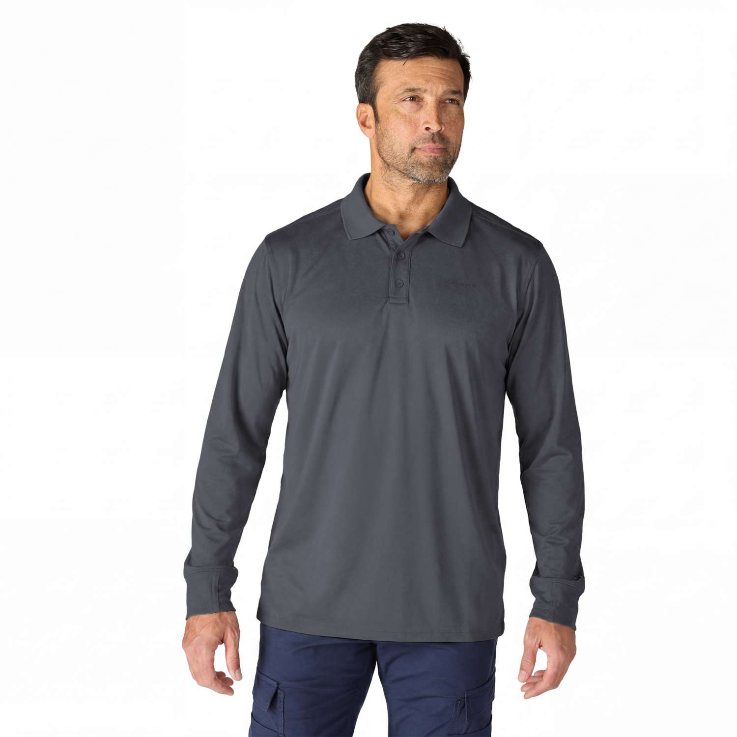 Carhartt Force Sun Defender™ Relaxed LS Logo Polo