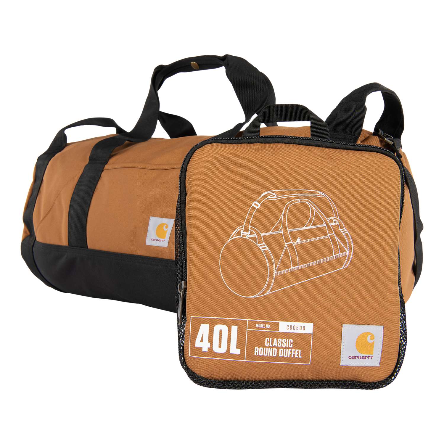 40L Classic Round Duffel - Vue 2