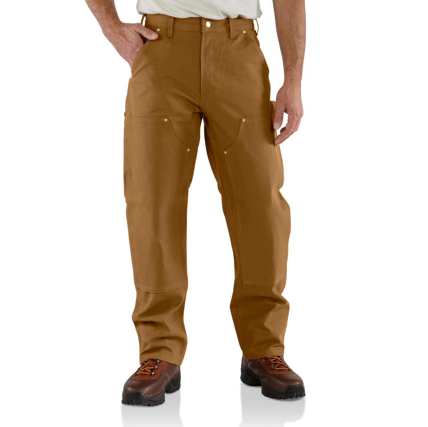 Loose Fit Firm Duck Double-Front Utility Work Pant - Vue 2