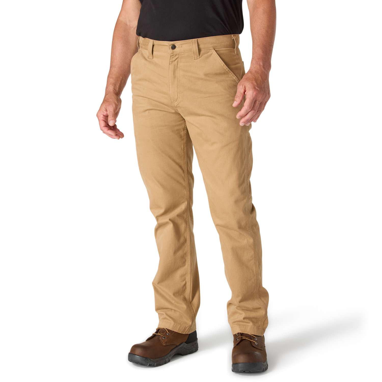 Relaxed Straight Twill Dungaree - Vue 2