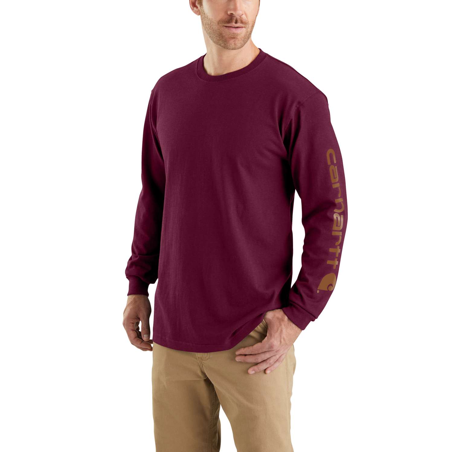 Dearborn Relaxed LS Sleeve Logo T-Shirt - Vue 6