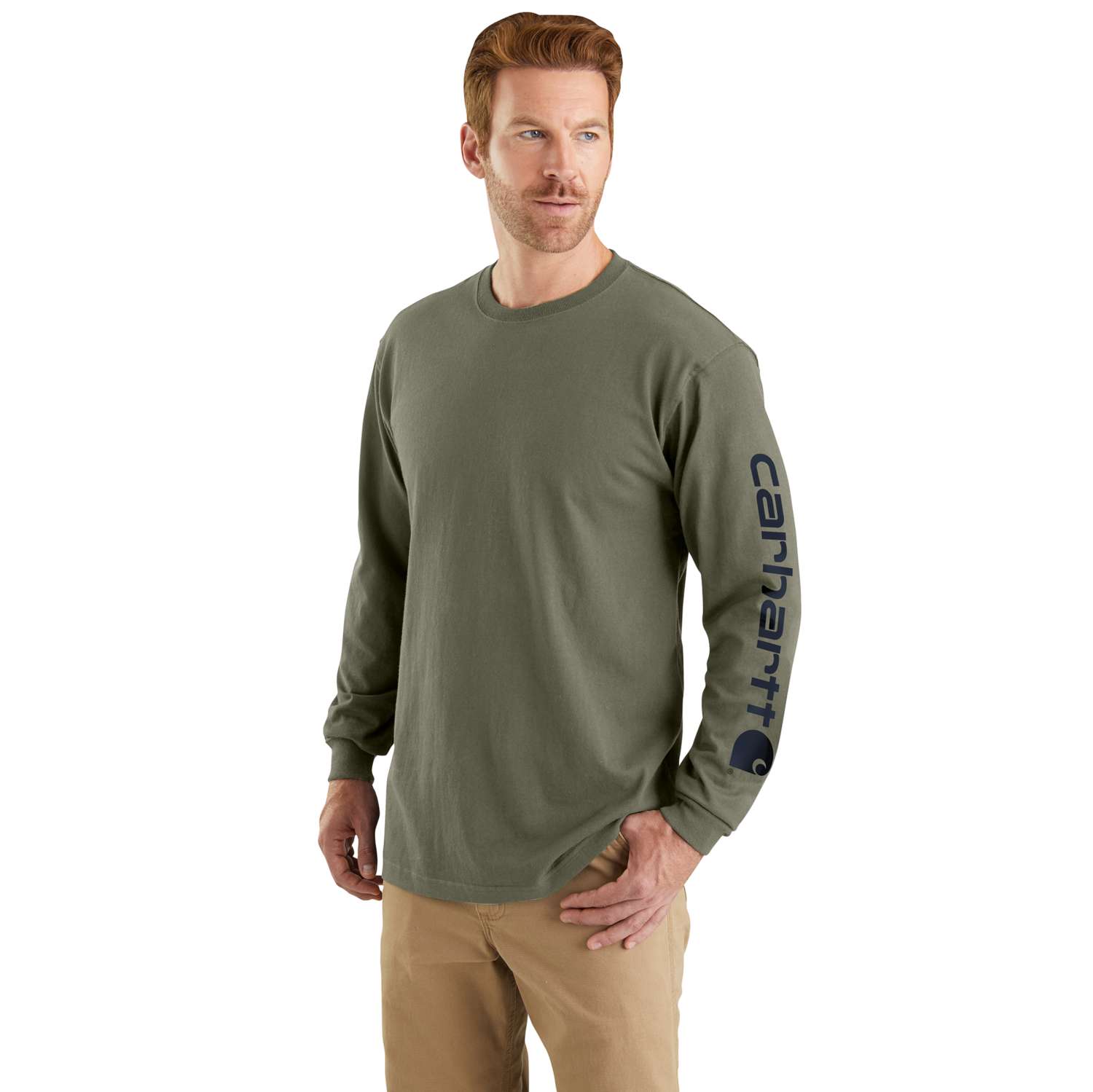 Dearborn Relaxed LS Sleeve Logo T-Shirt - Vue 3