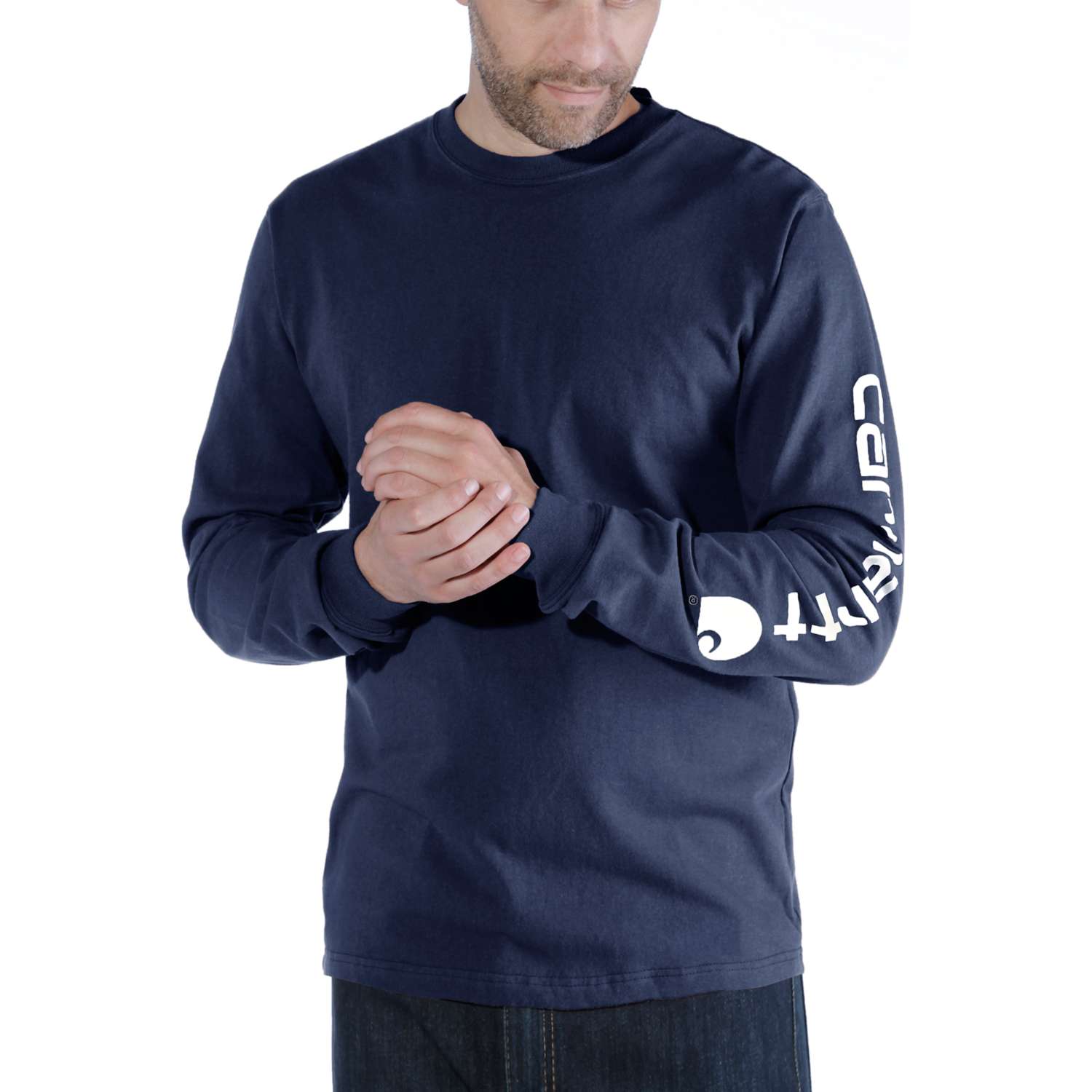 Dearborn Relaxed LS Sleeve Logo T-Shirt - Vue 5