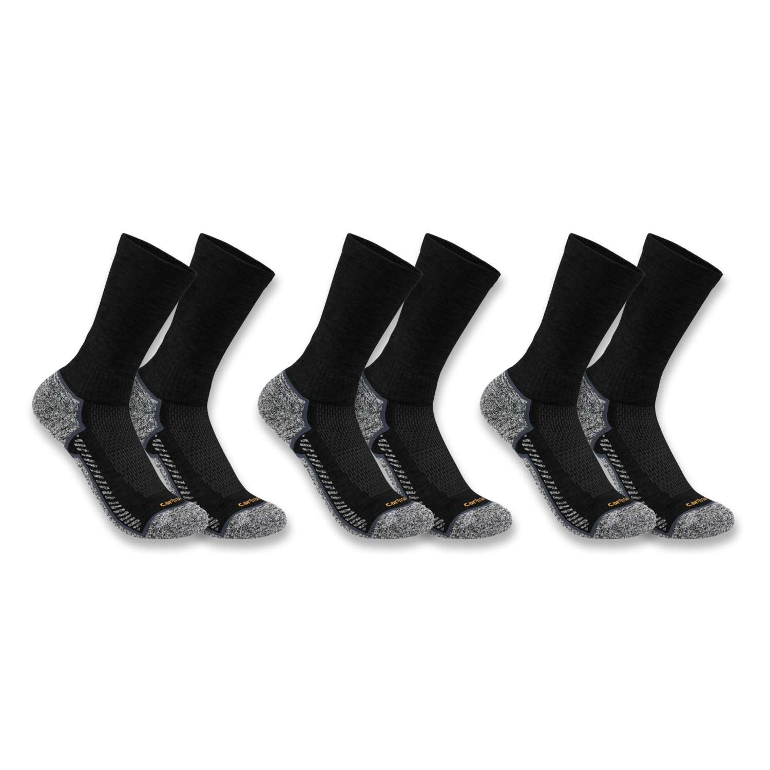 Carhartt Force™ Midweight Crew Sock 3 Pair - Vue 2