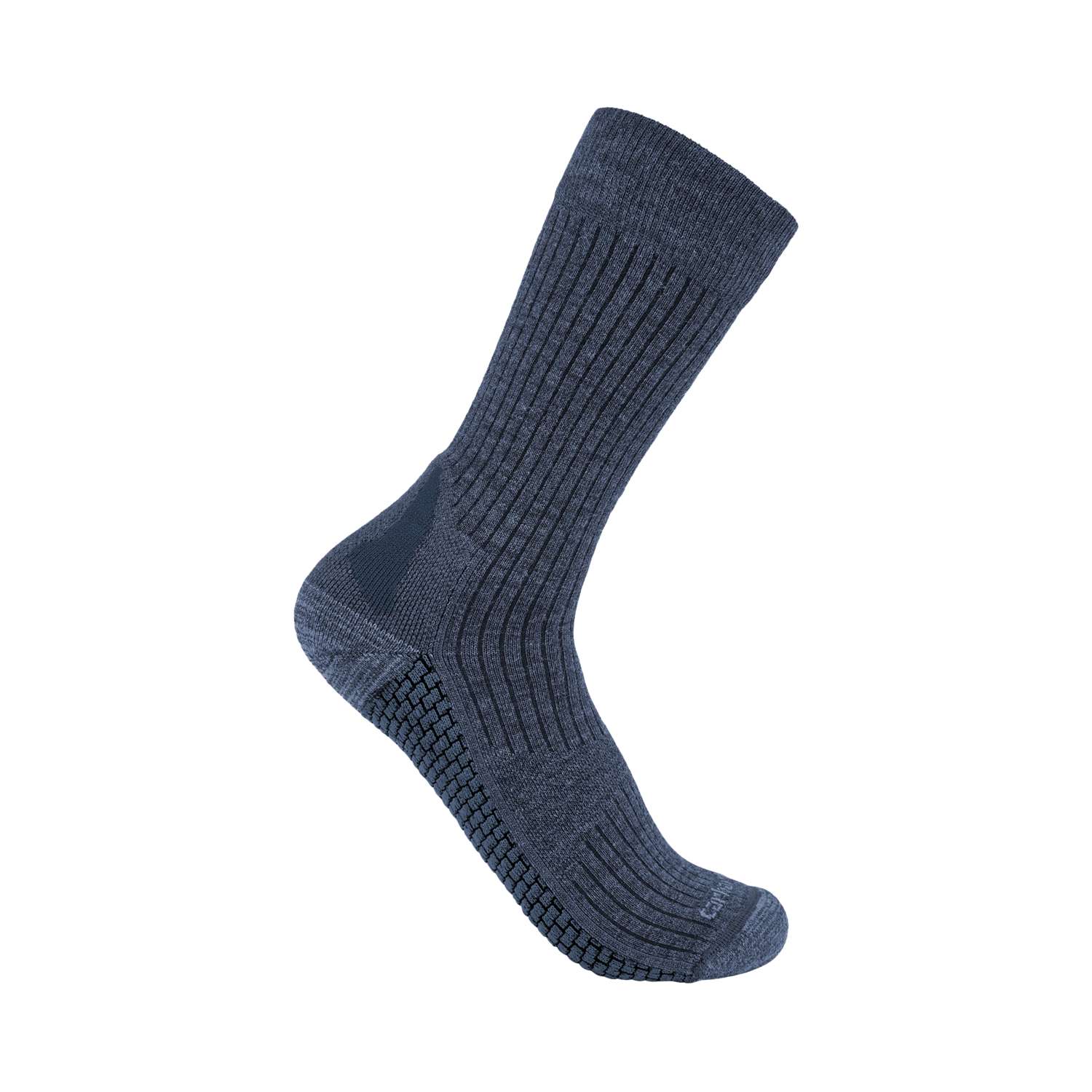 Force™ Grid Midweight Synthetic-Merino Wool Blend Crew Sock - Vue 2