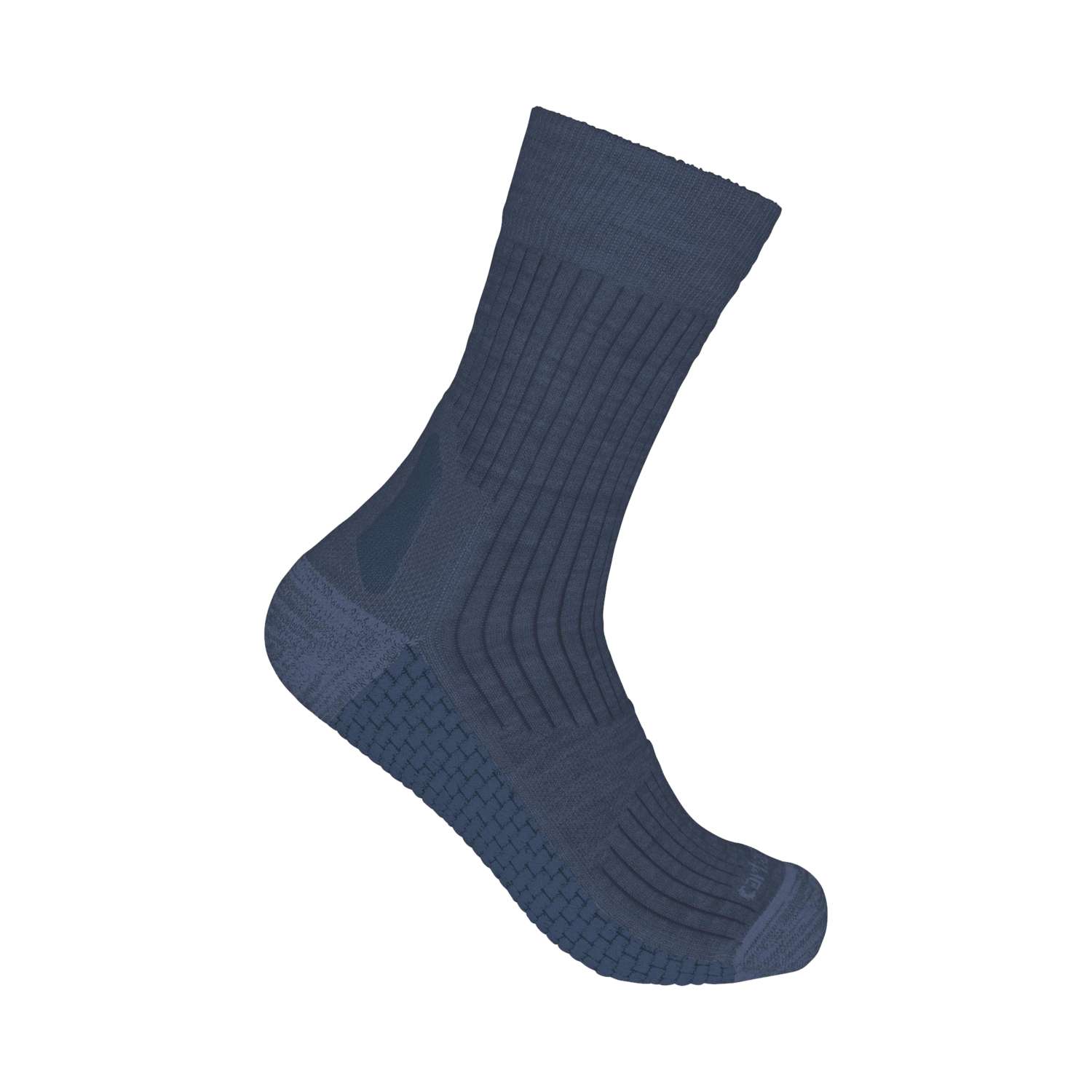 Force™ Grid Midweight Synthetic-Merino Wool Blend Short Crew Sock - Vue 2