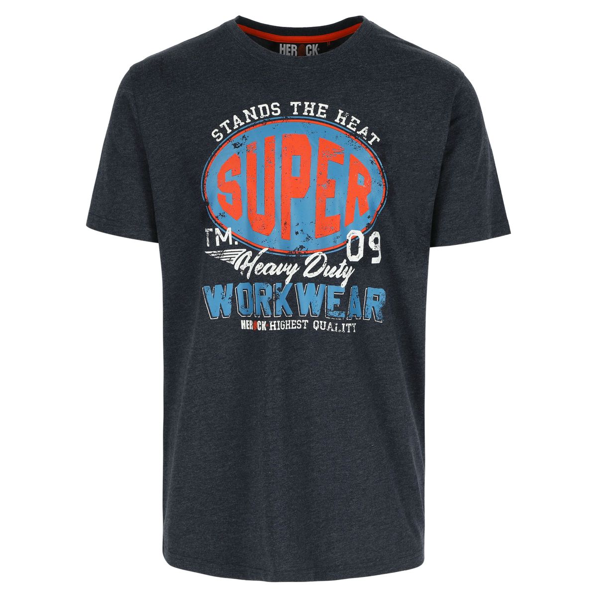 HEAVY DUTY T-SHIRT MANCHES COURTES