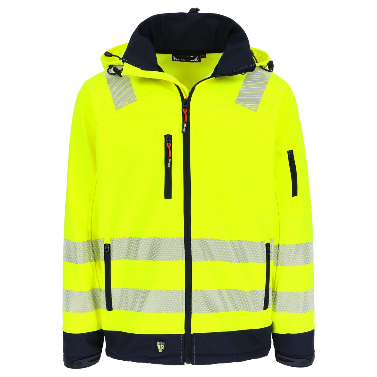 GREGOR HIGH VIZ SOFTSHELL VESTE - Vue 2