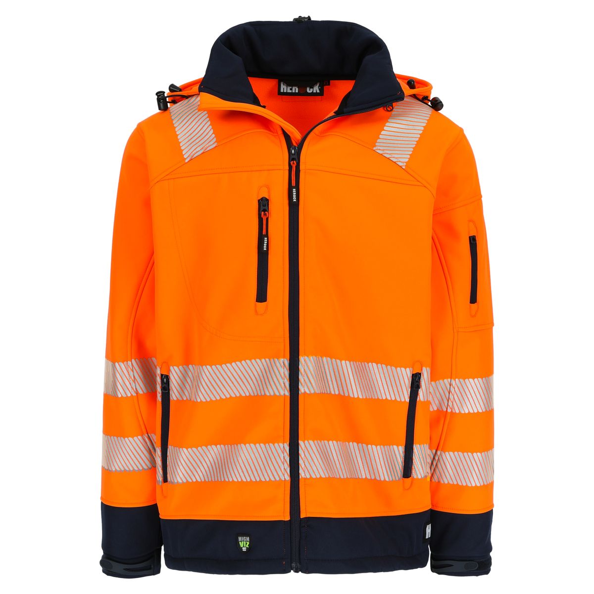 GREGOR HIGH VIZ SOFTSHELL VESTE
