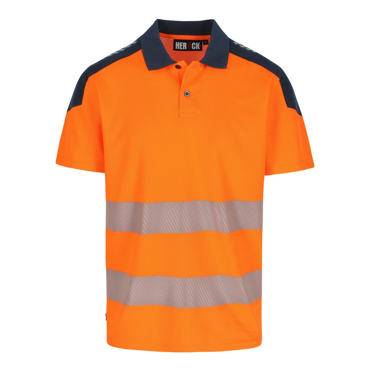 ORBIT HIGH VIZ POLO MANCHES COURTES - Vue 2